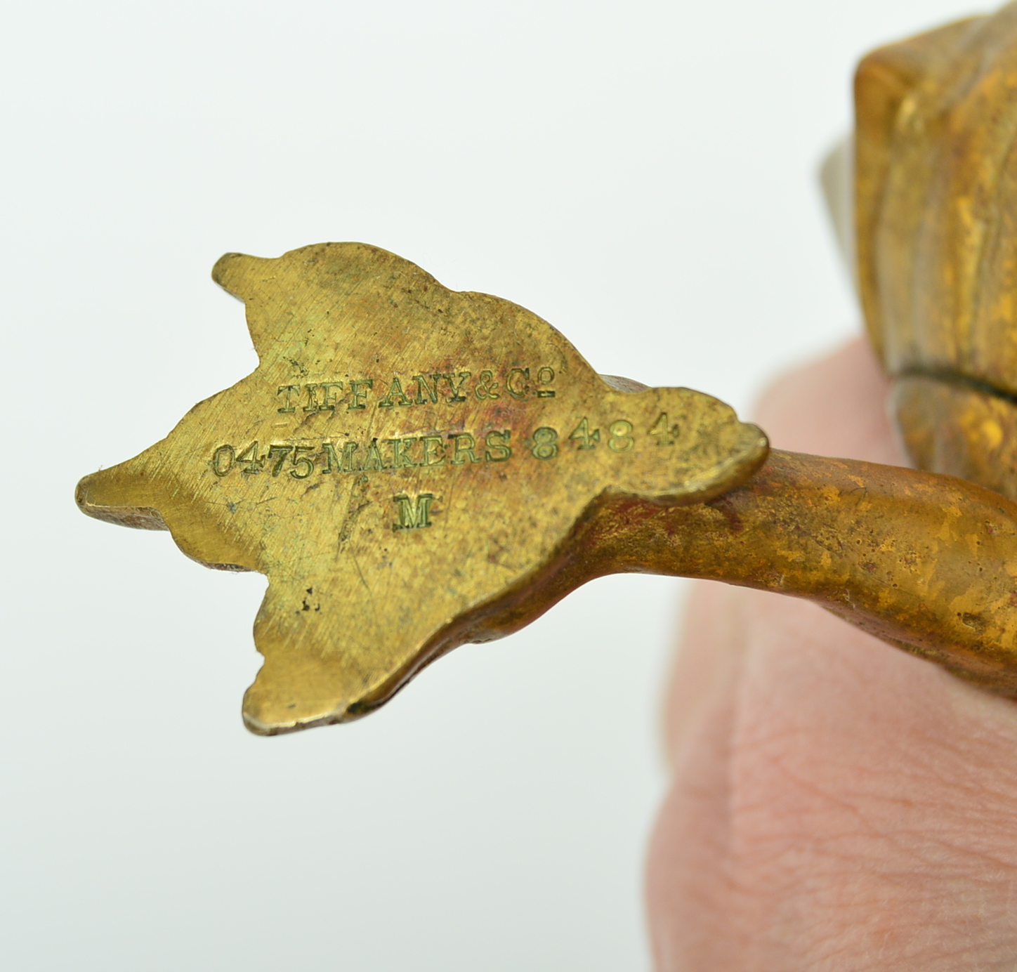 Tiffany & Co. Bronze Winged Dragon Candlesticks, Late 19th to Early 20th Century