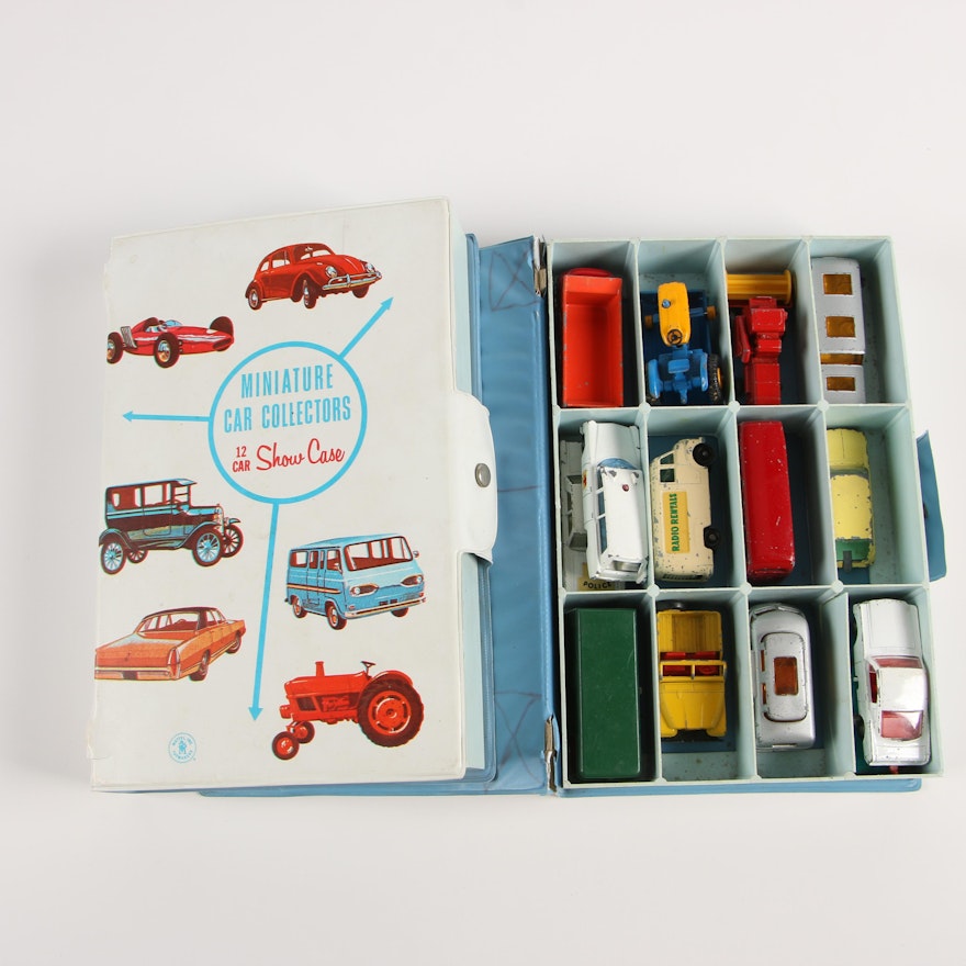 Mattel Miniature Car Collectors Show Cases