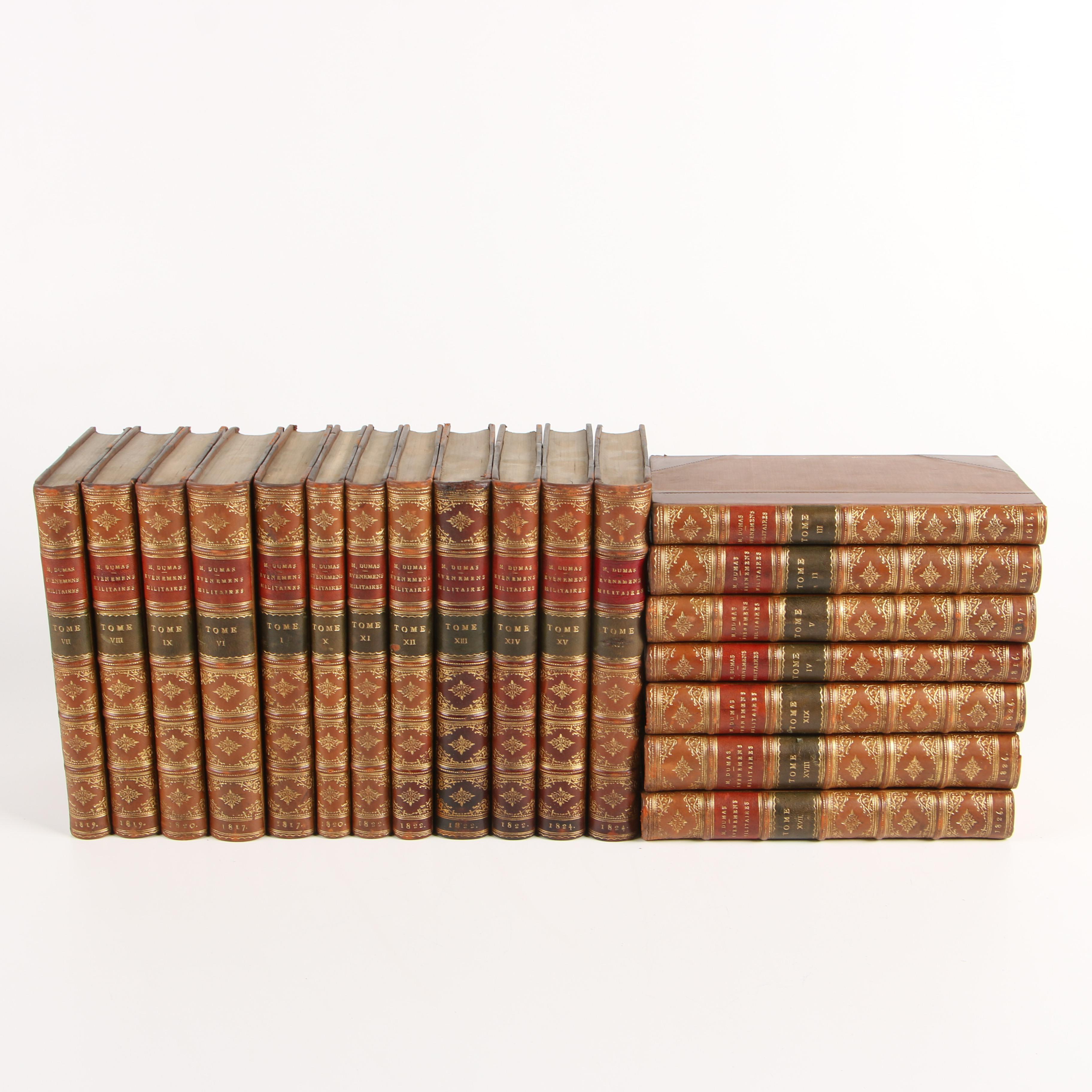 1817 "Précis des événemens militaires" by Guillaume-Mathieu Dumas