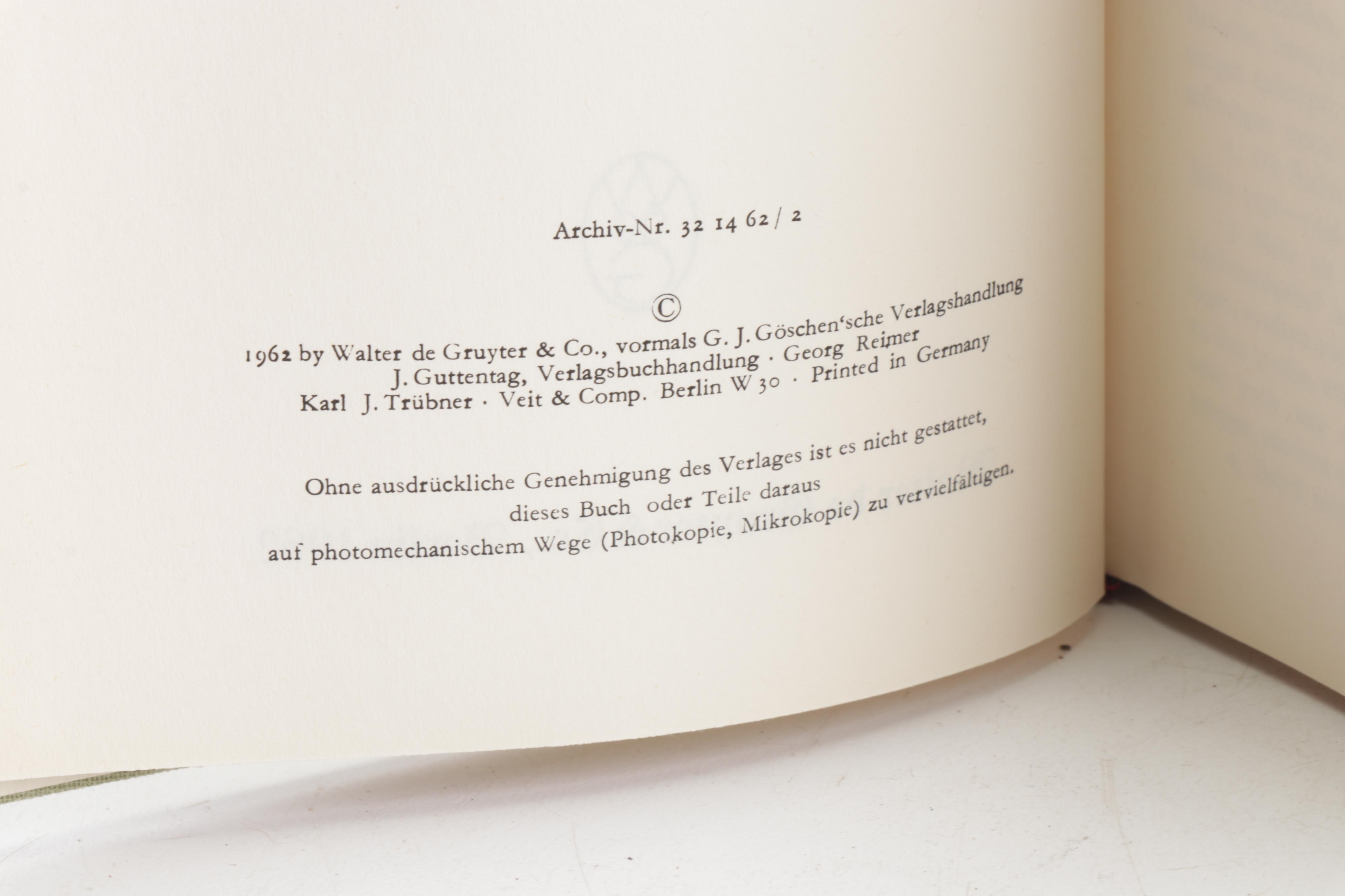 "Luthers Werke" Eight Volume Set and Other Vintage German Religious Books