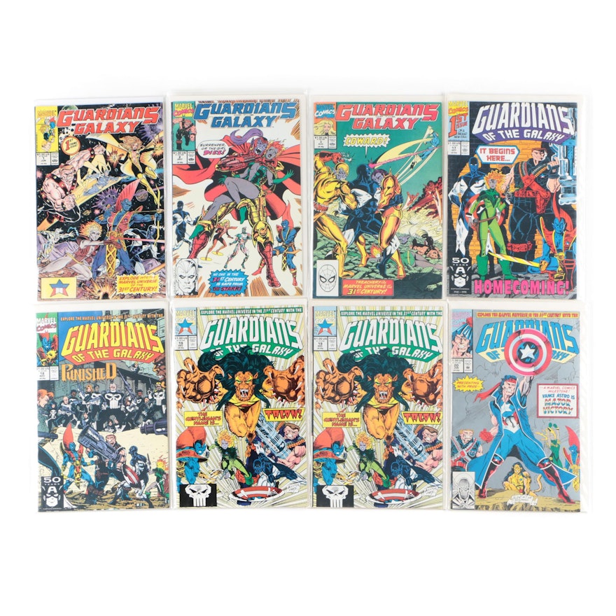 Marvel "Guardians of the Galaxy" Comic Books, 1990s