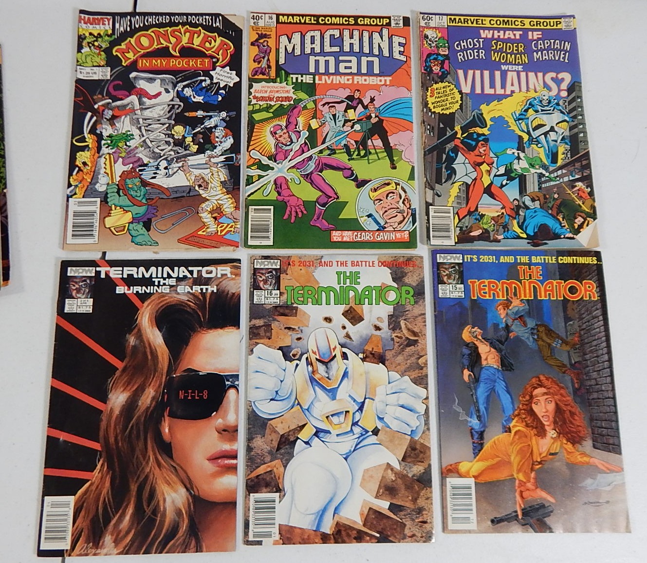 1970s/1980s Marvel Comics with "Avengers", "Micronauts", "The New Mutants", More