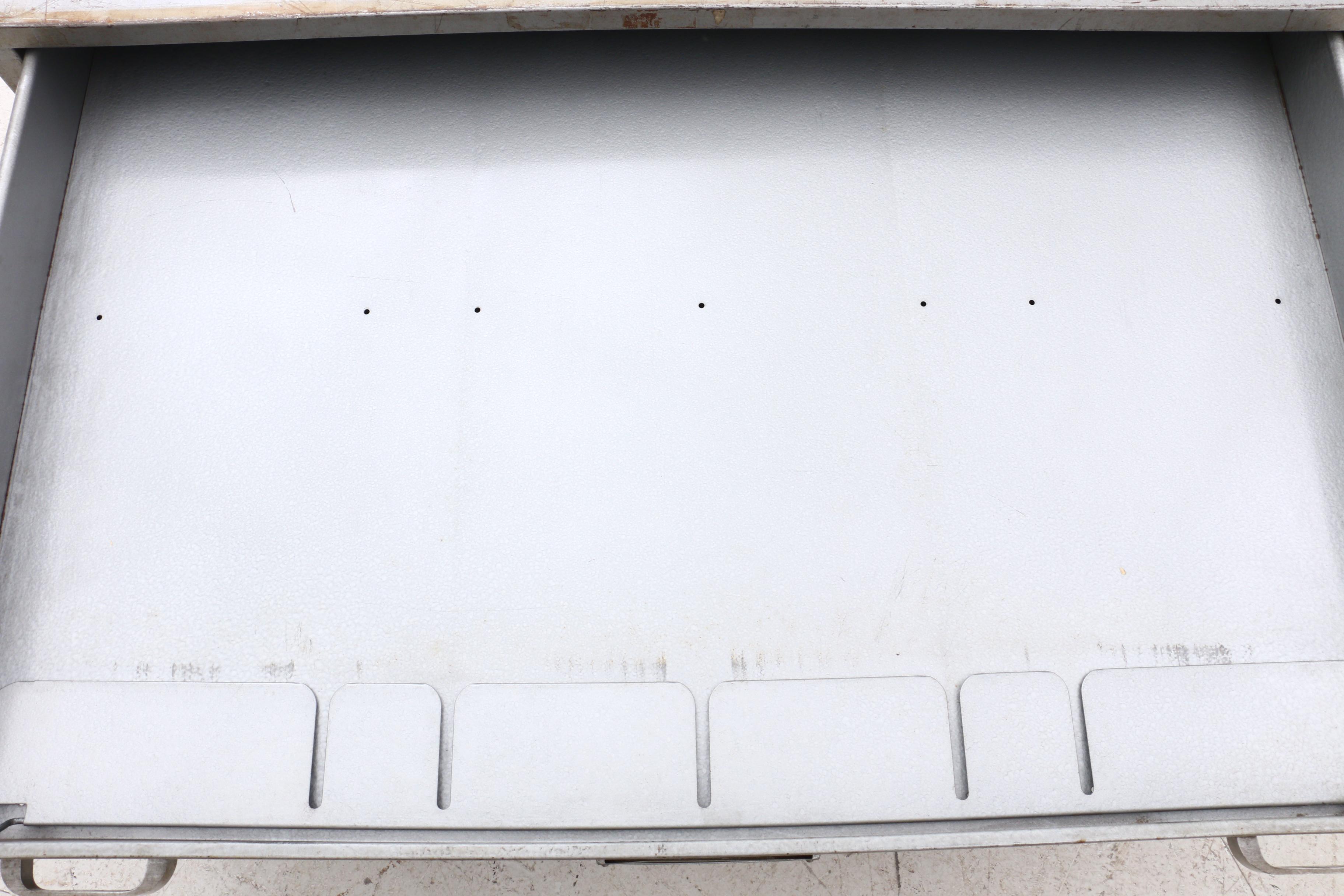 Vintage Map Cabinet with Assorted Vintage Prints