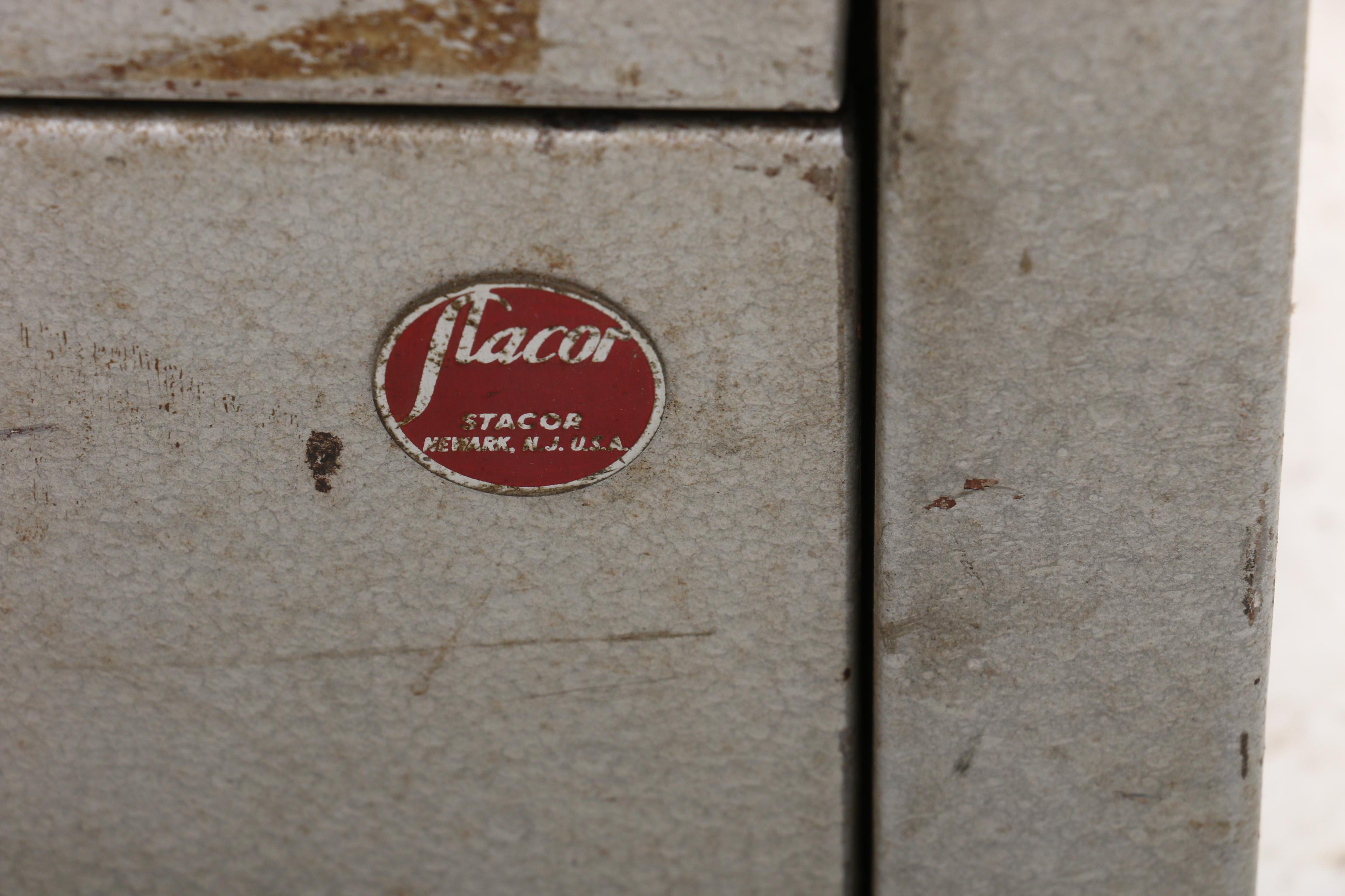 Vintage Map Cabinet with Assorted Vintage Prints