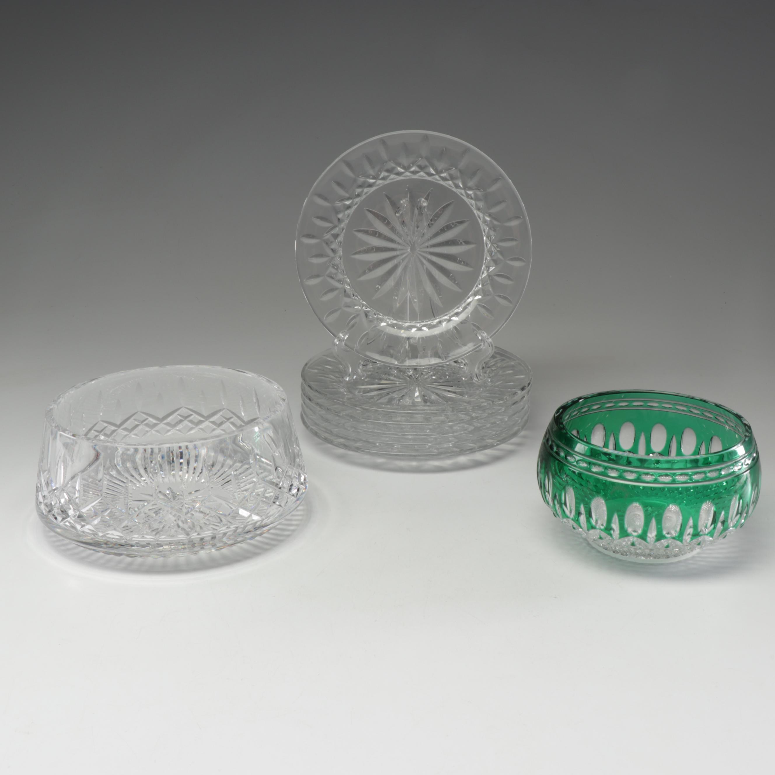 Waterford Crystal Plates and Decorative Bowls