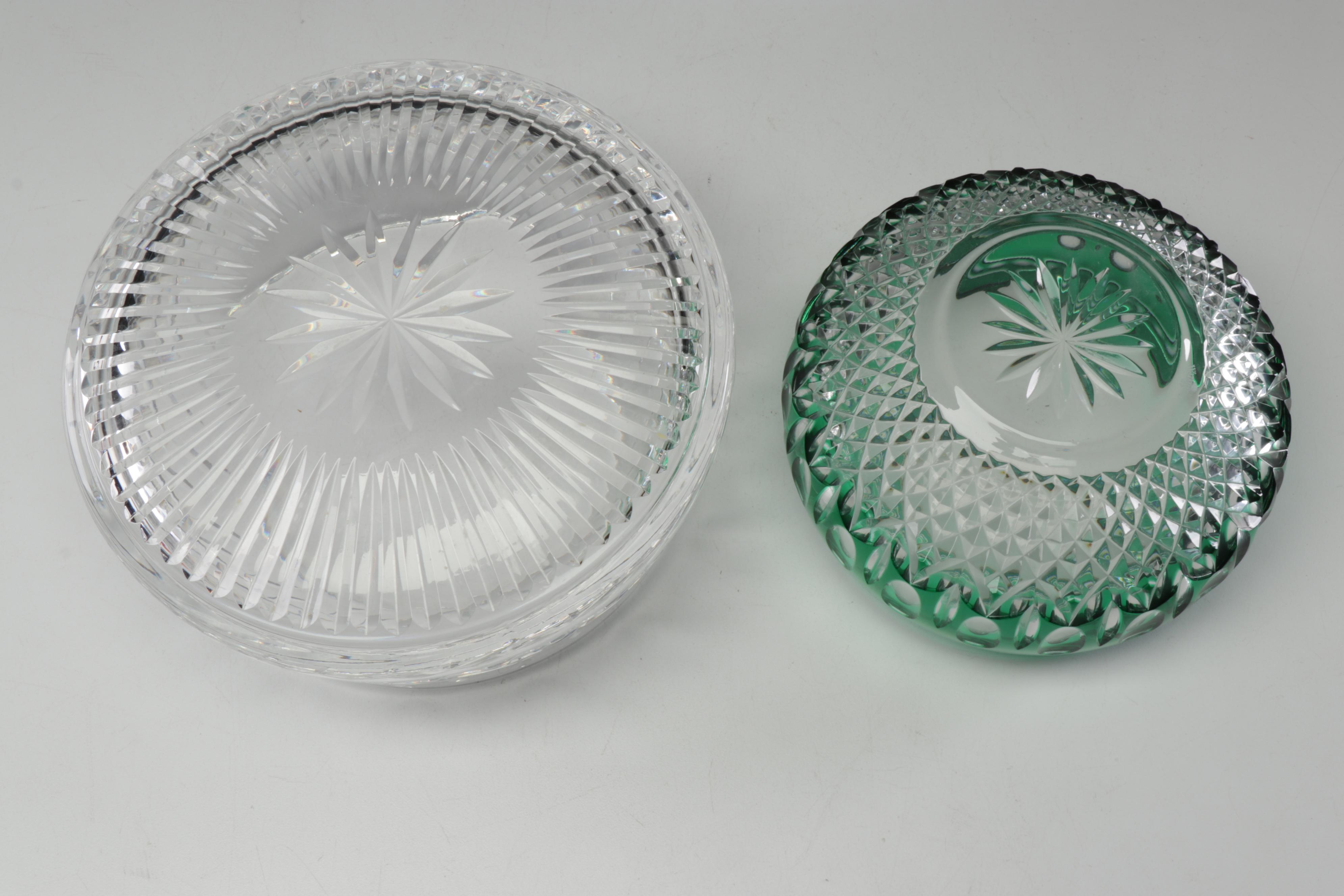 Waterford Crystal Plates and Decorative Bowls