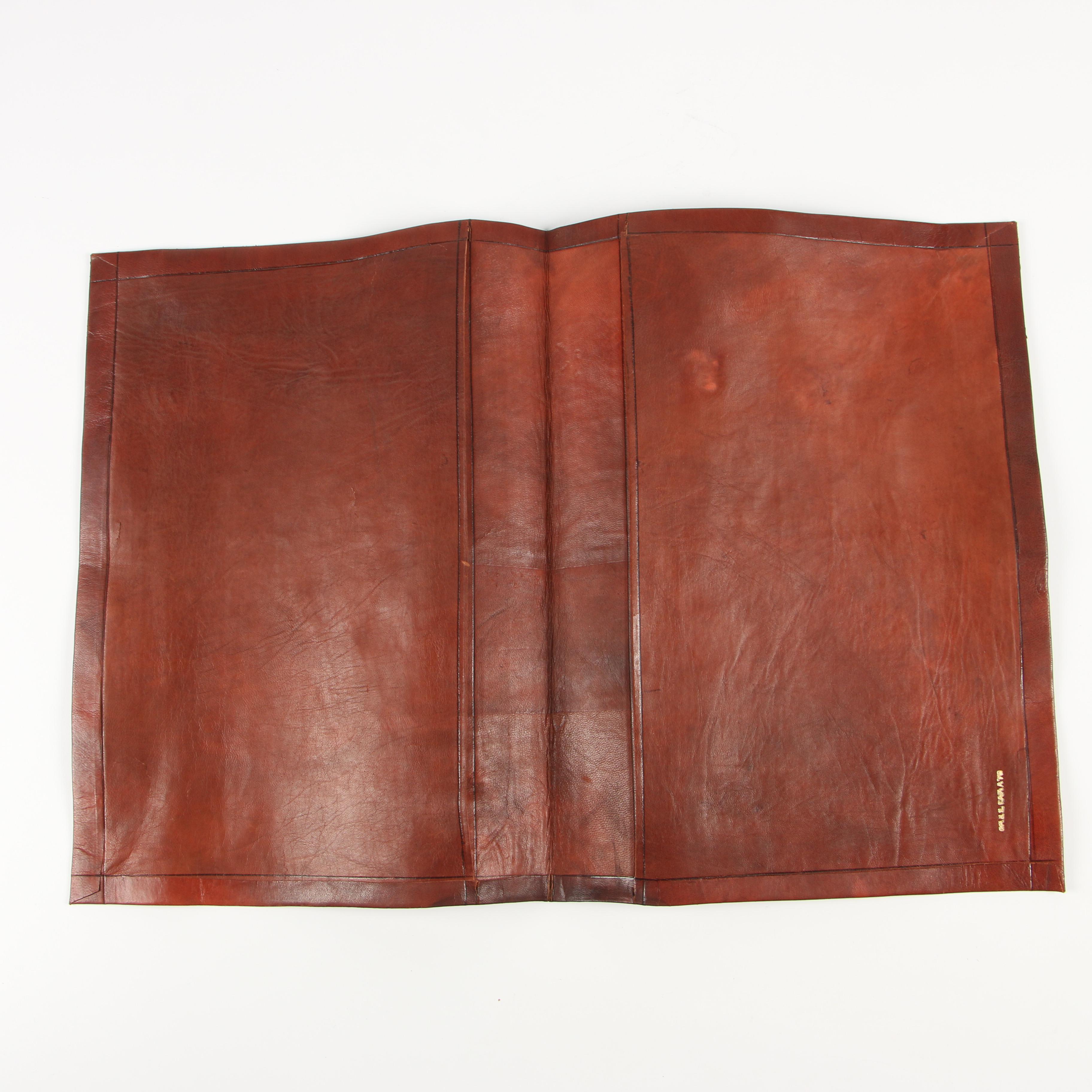 Cross Pen and Pencil Set with Leather Desk Accessories