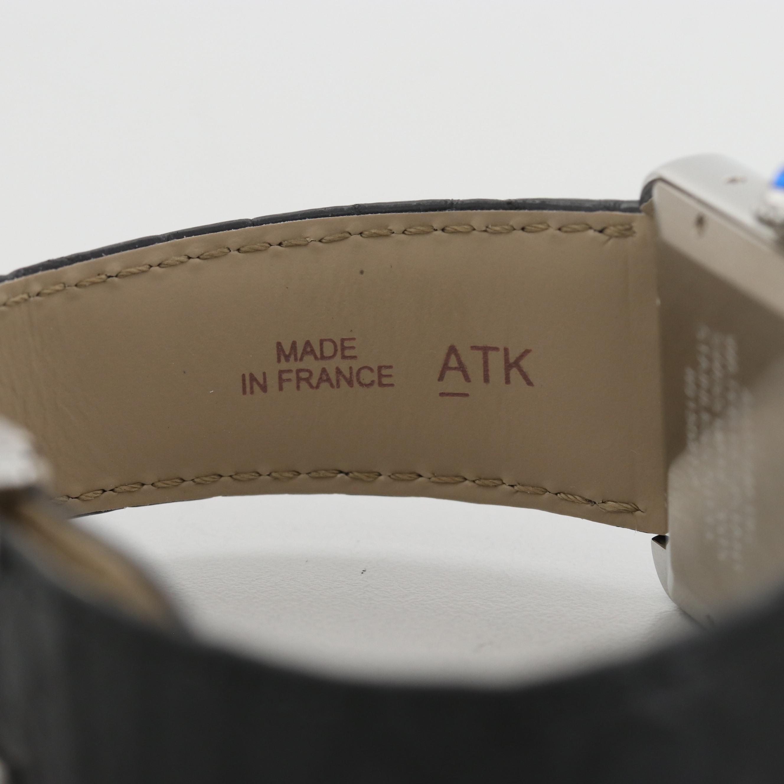 Cartier Tank Solo XL Stainless Steel Automatic Watch, Circa 2014