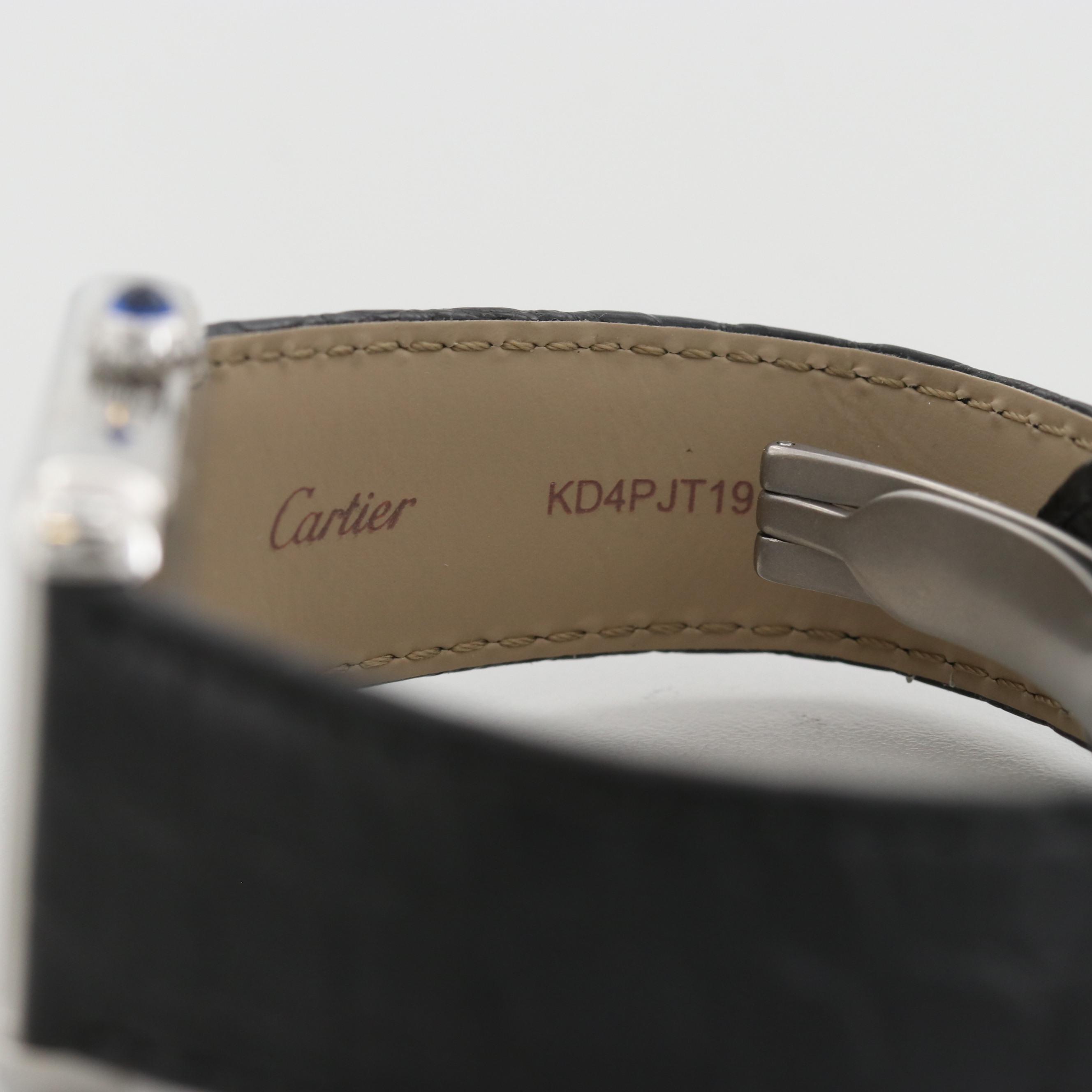 Cartier Tank Solo XL Stainless Steel Automatic Watch, Circa 2014