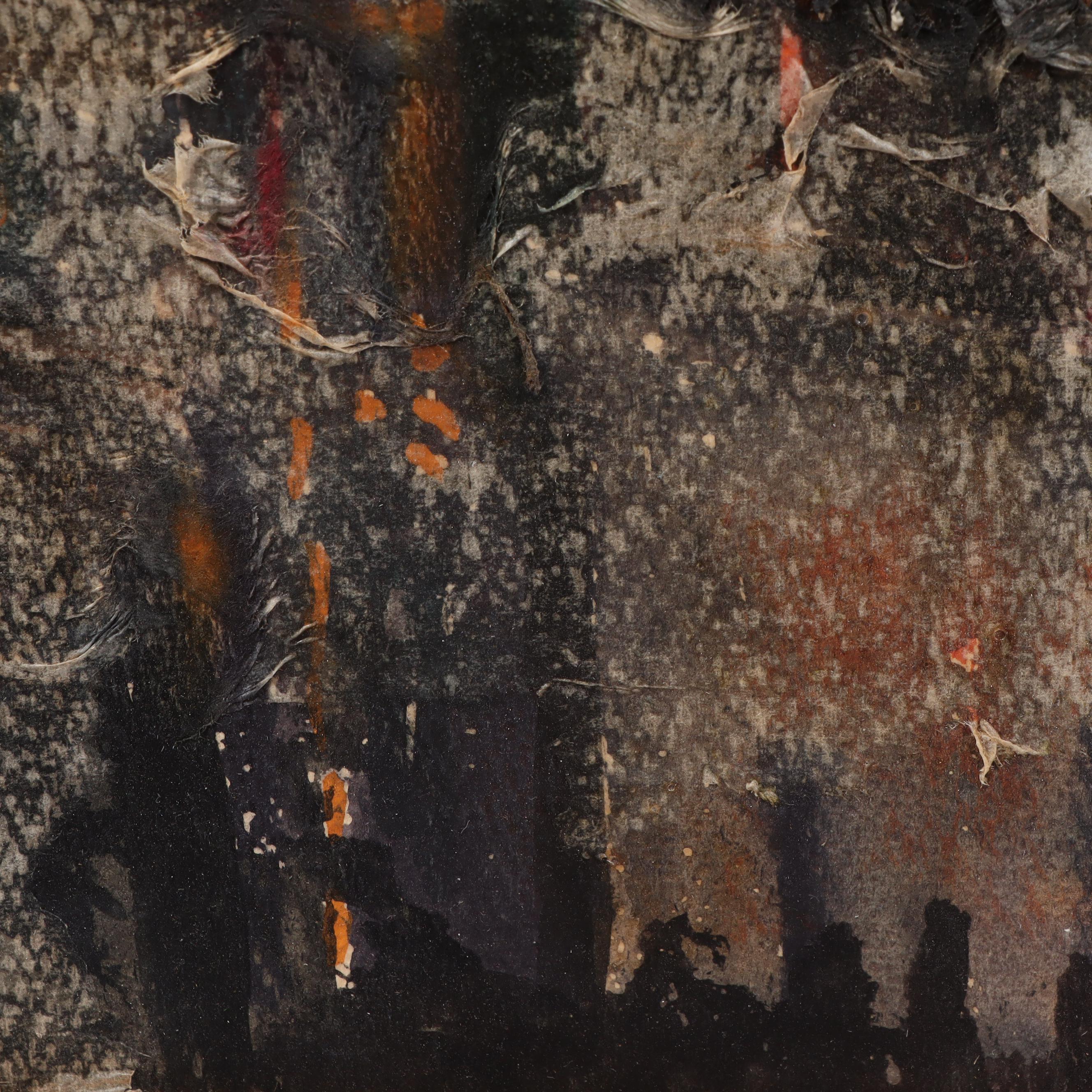 John R. Grabach Mixed Media Painting of New York Cityscape