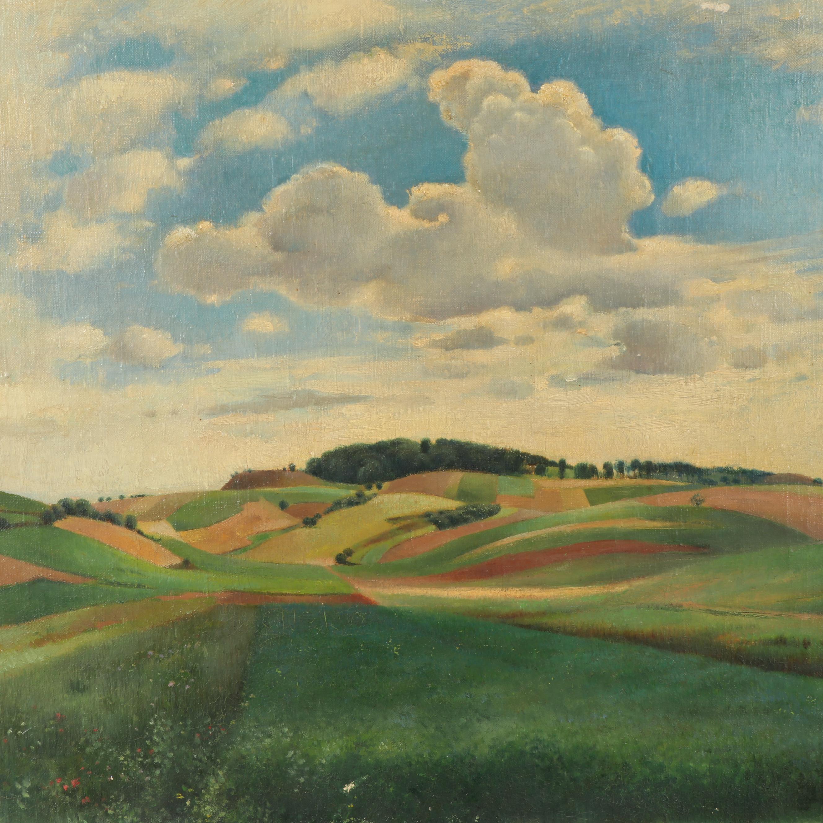 Richter Landscape Oil Painting