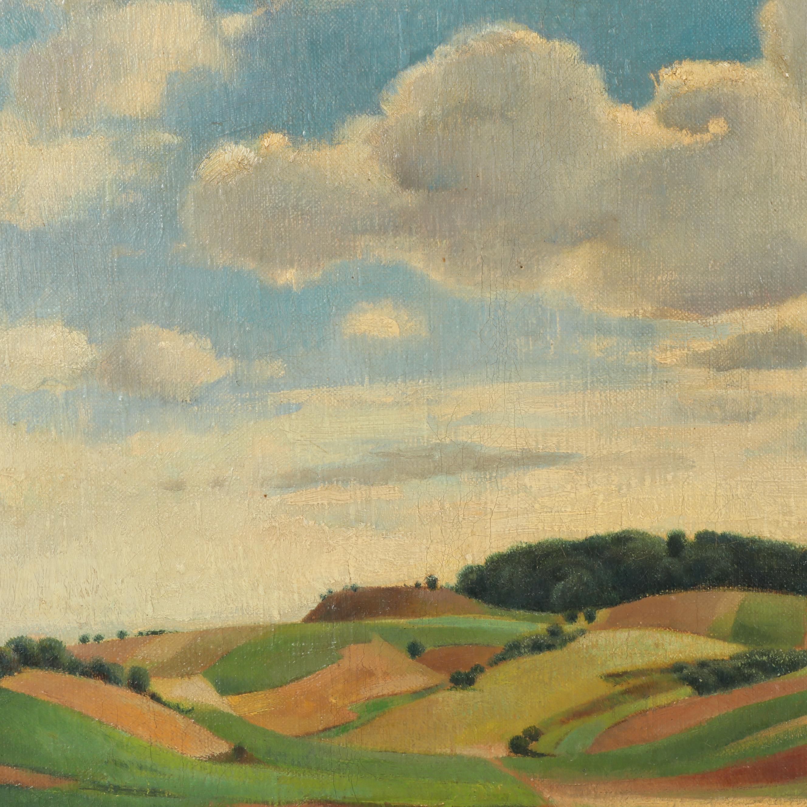 Richter Landscape Oil Painting