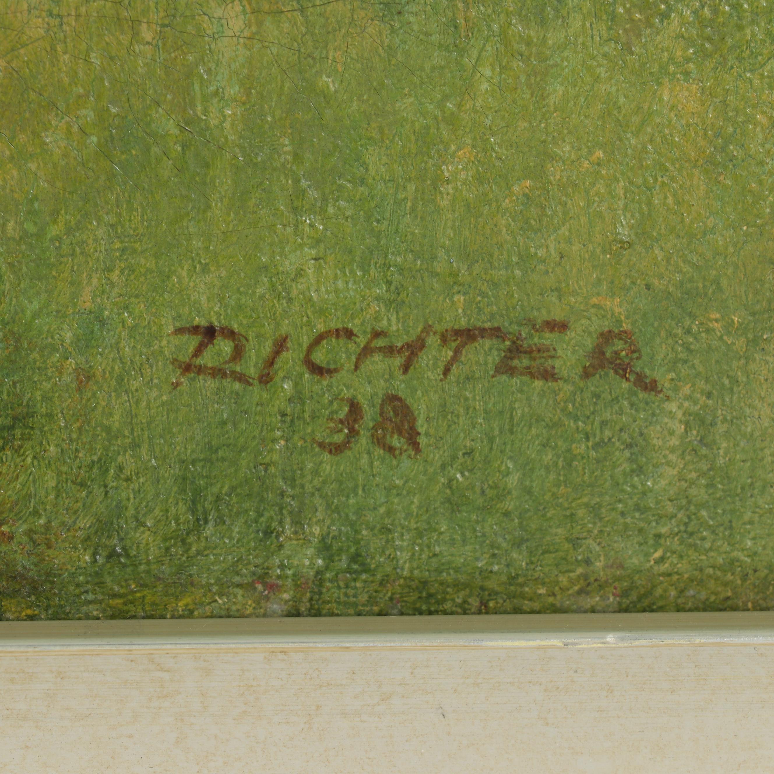 Richter Landscape Oil Painting