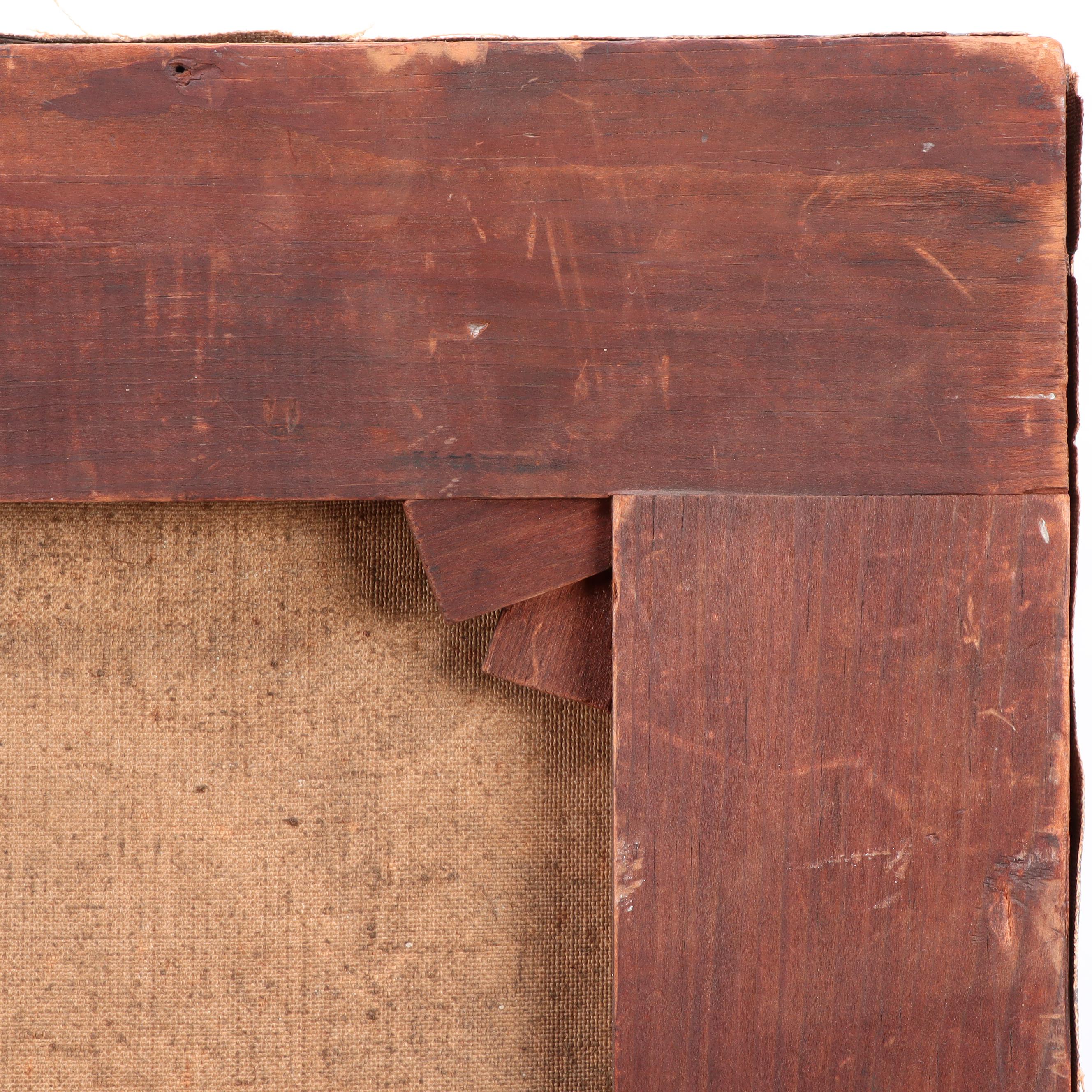 John Antrobus 1885 Children's Double Portrait Oil Painting