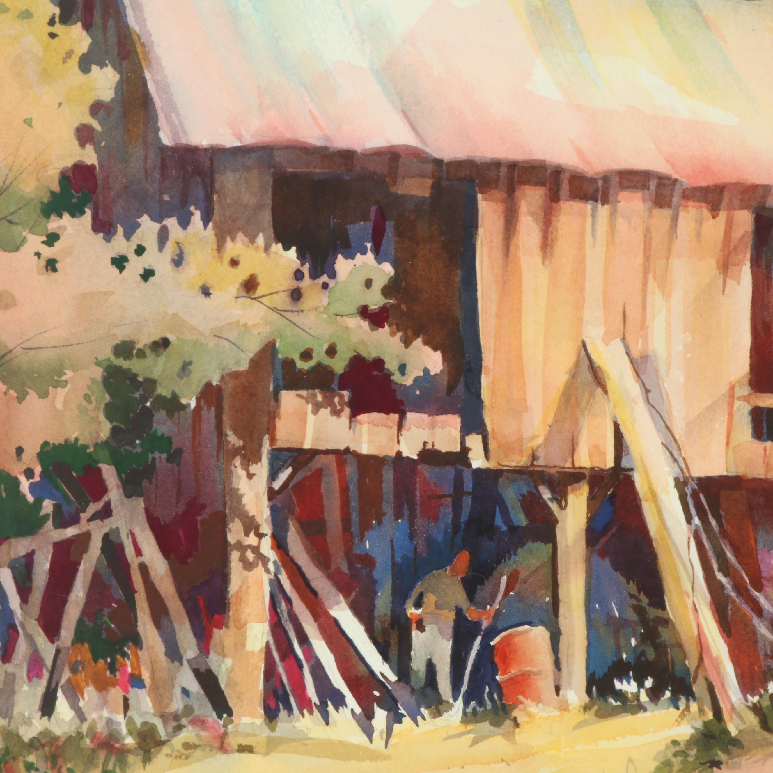 Phyllis Fleming Watercolor Painting