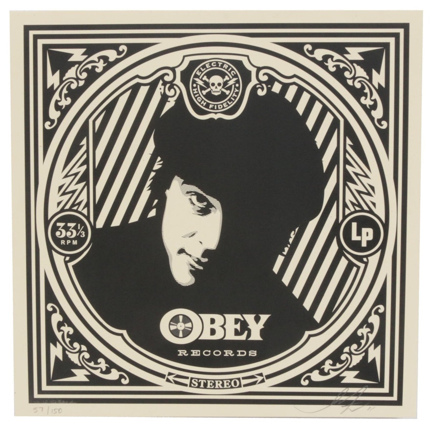 Shepard Fairey Serigraph "Dance Floor Riot" Series