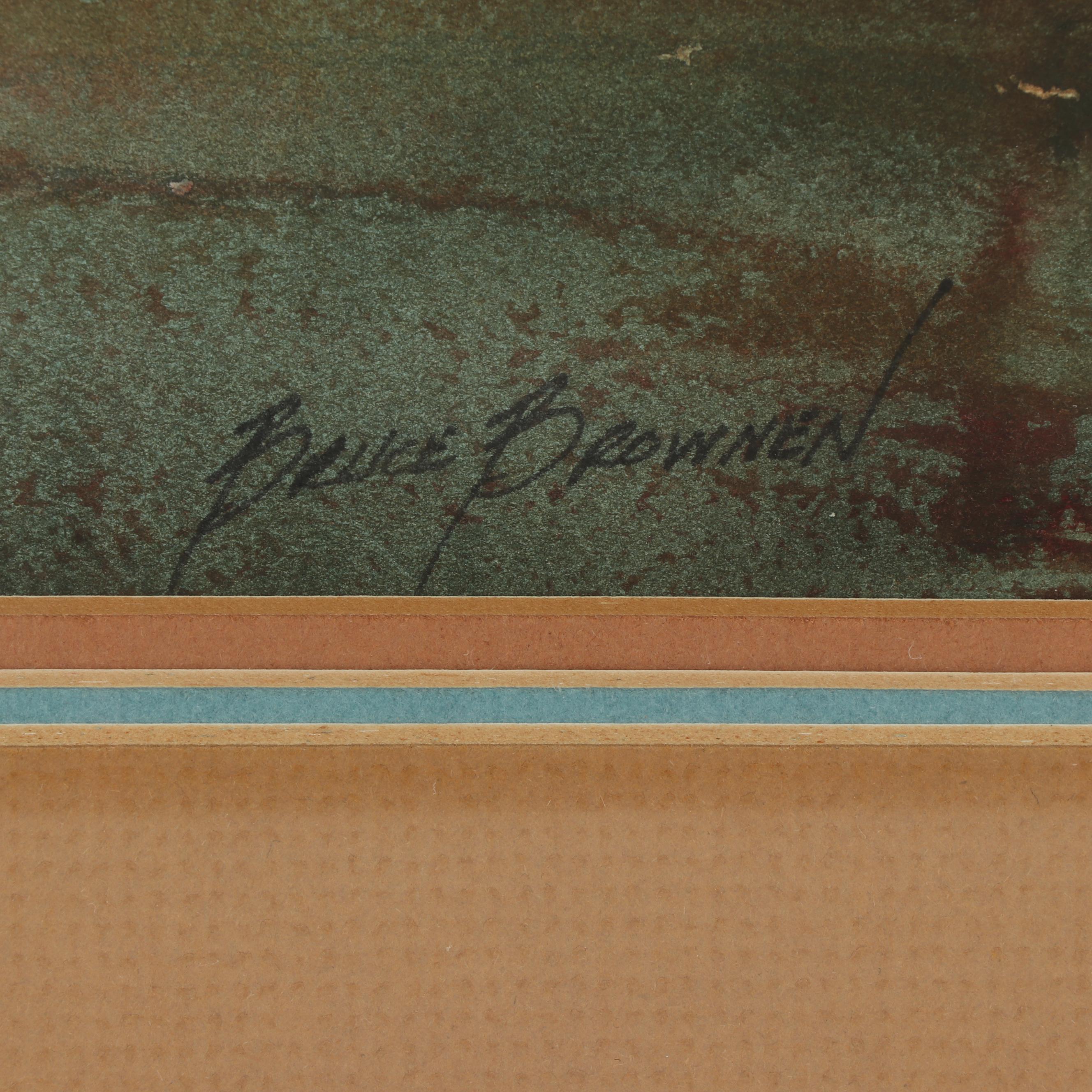 Bruce Brownen Watercolor Painting