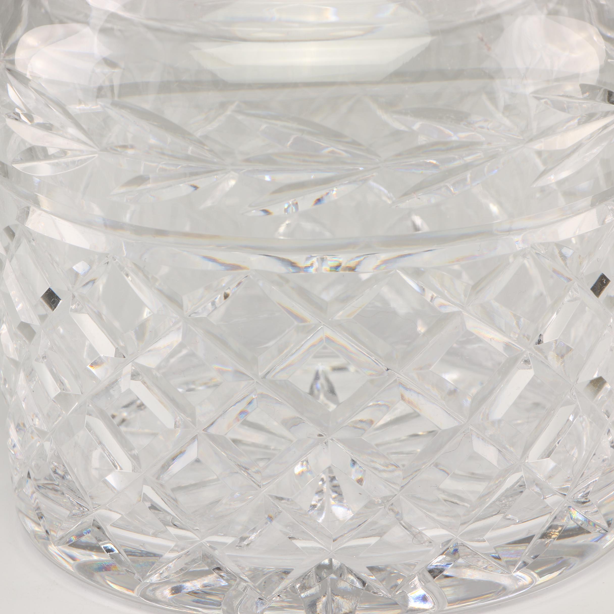 Vintage Waterford Crystal Lidded Jars