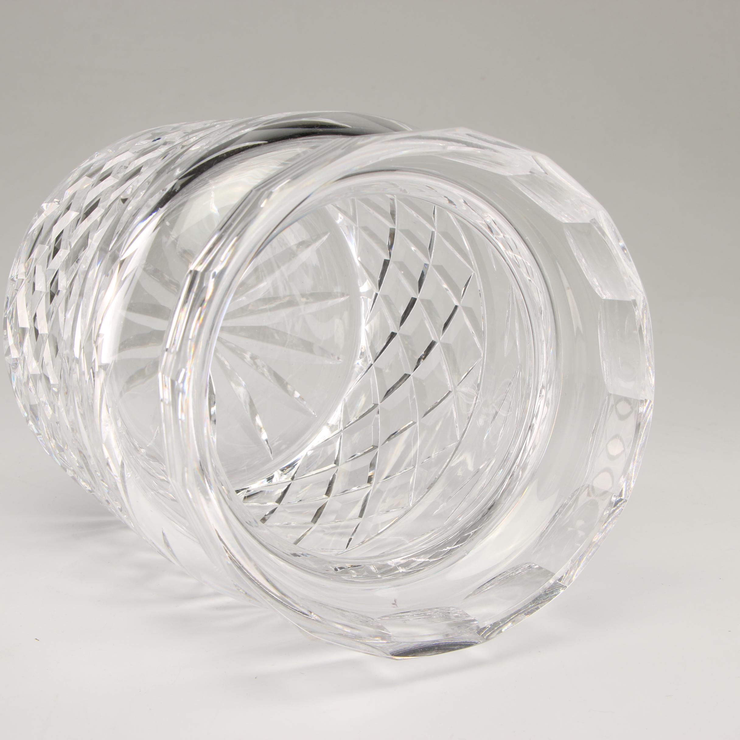 Vintage Waterford Crystal Lidded Jars