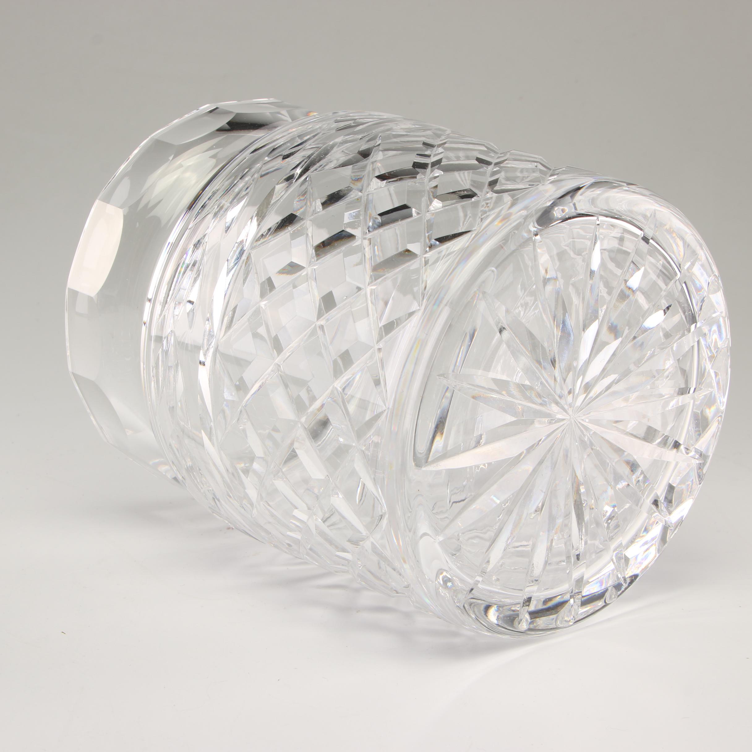 Vintage Waterford Crystal Lidded Jars