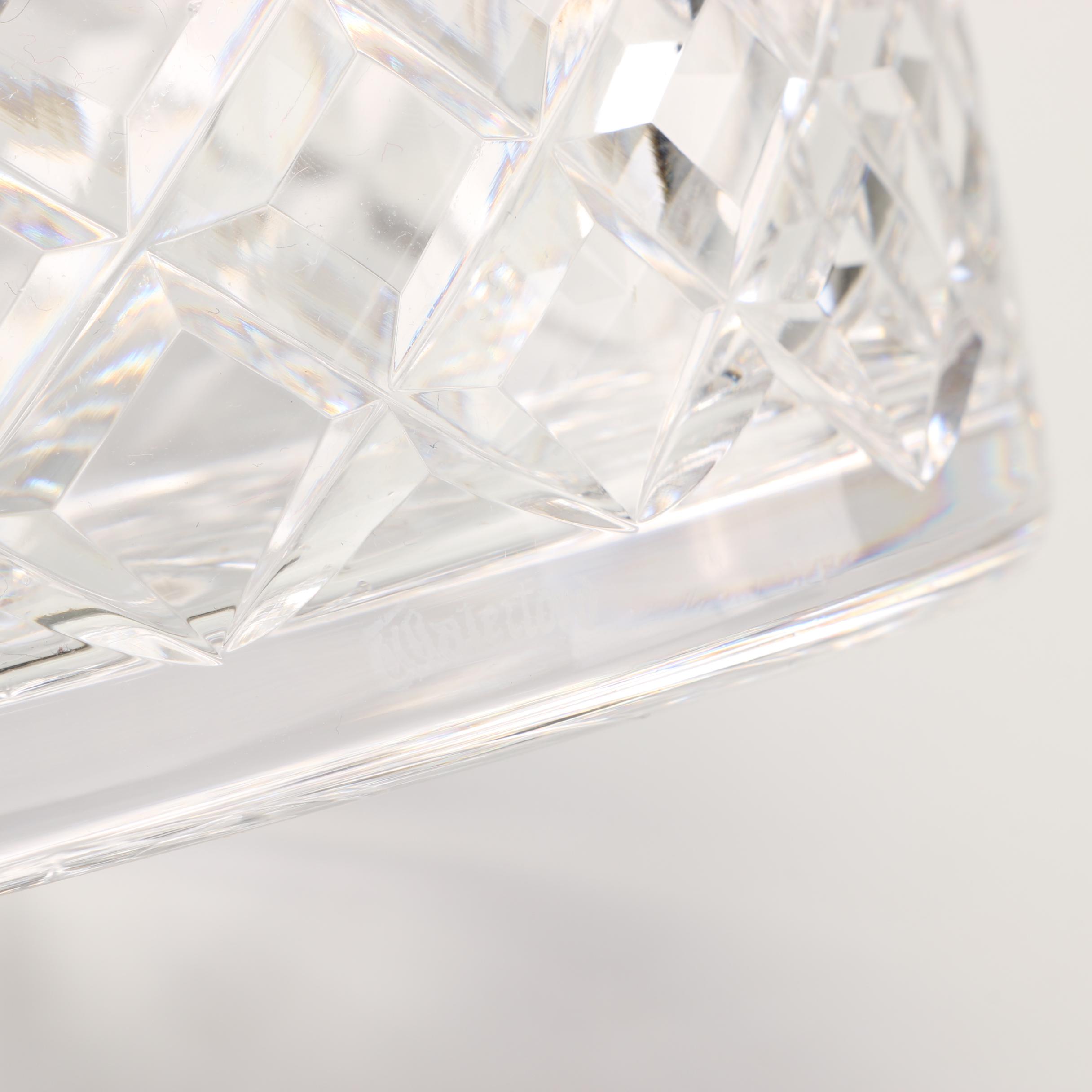 Vintage Waterford Crystal Lidded Jars