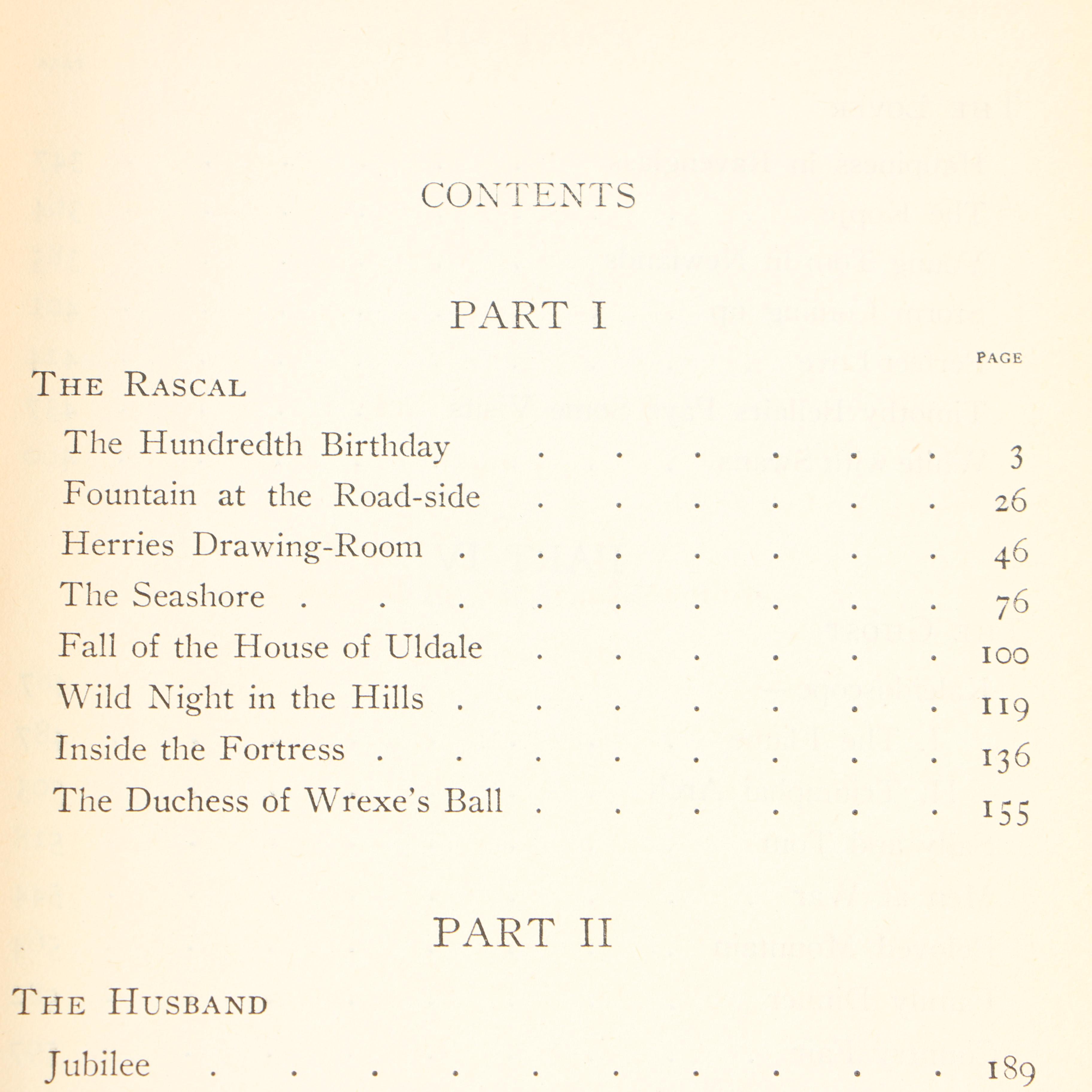 First Edition "Judith Paris" and "Vanessa" by Hugh Walpole, 1931 and 1933