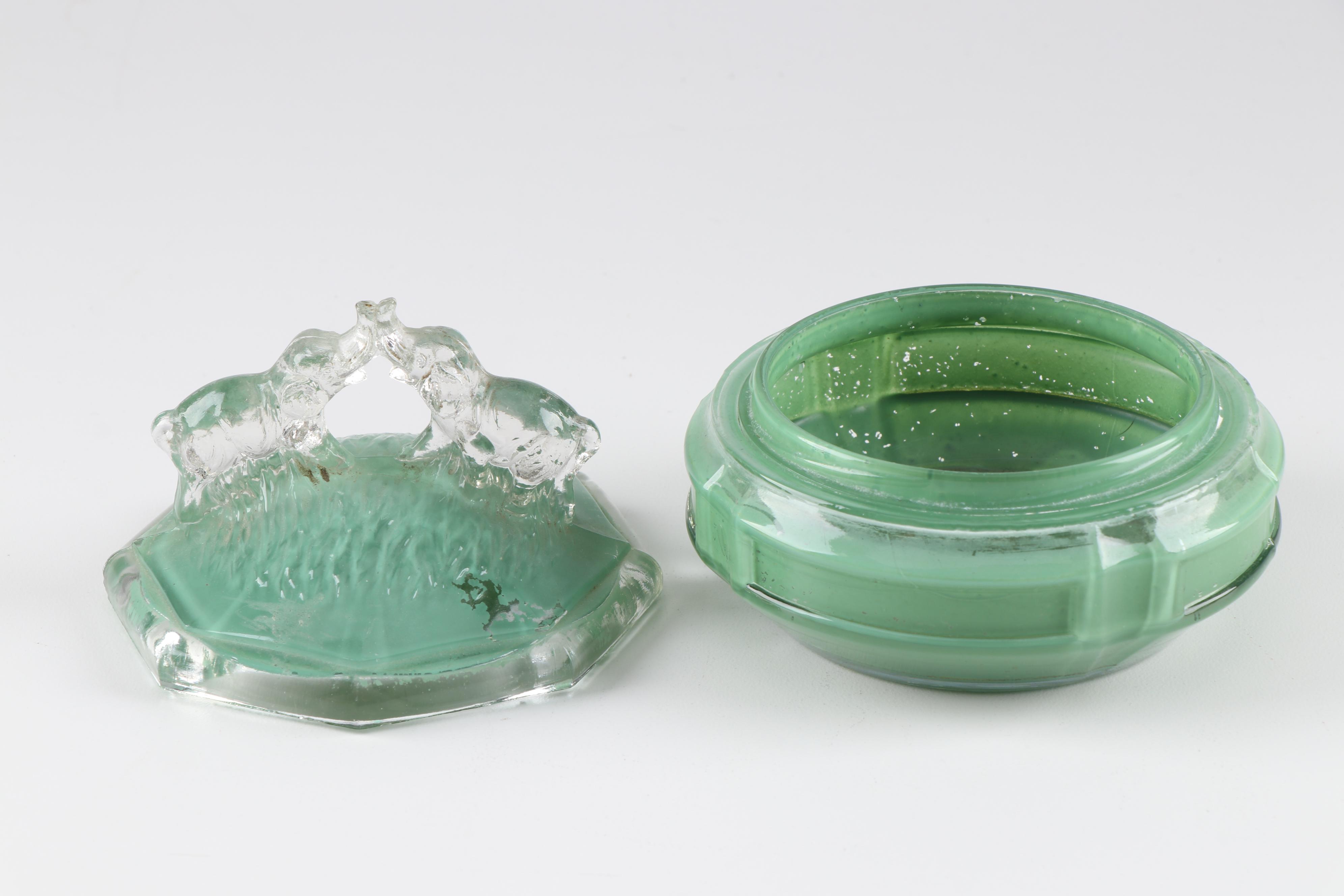 Fenton Art Glass Powder  Boxes