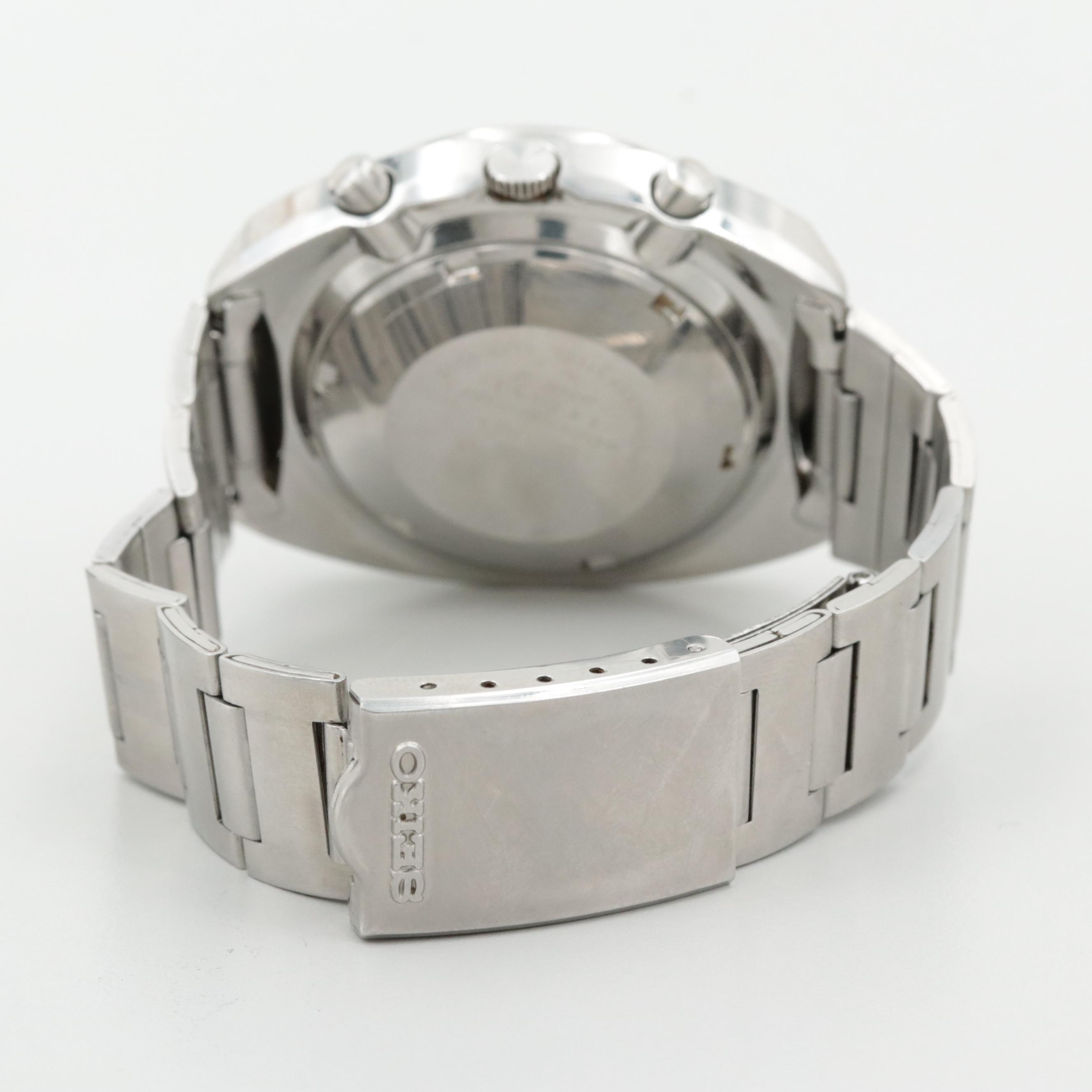 Vintage Seiko Speed Timer Stainless Steel Automatic Chronograph Watch, 1972