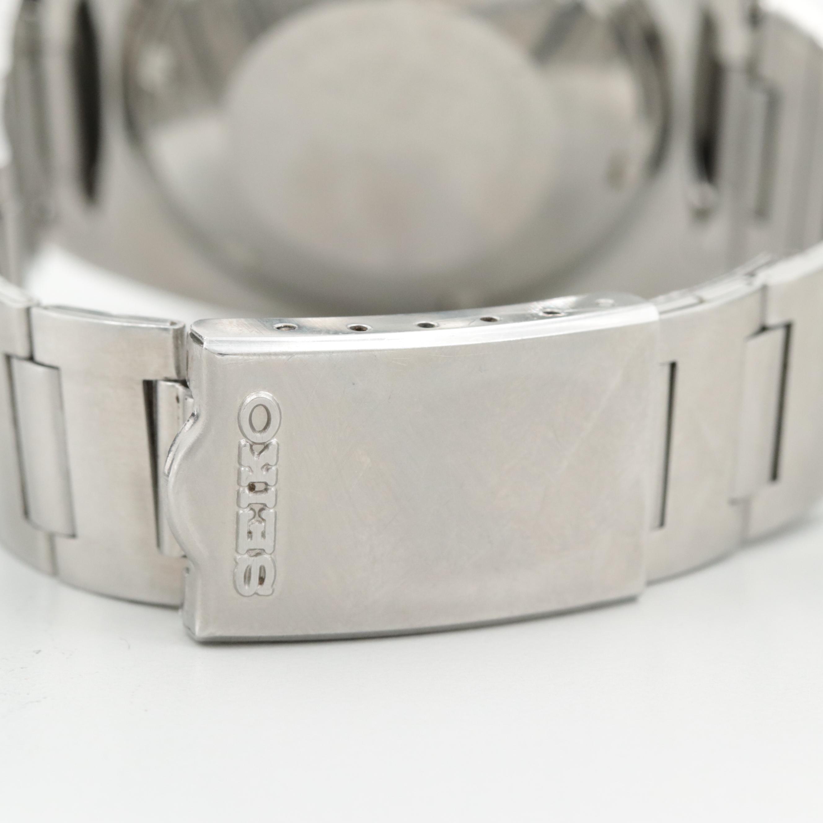 Vintage Seiko Speed Timer Stainless Steel Automatic Chronograph Watch, 1972