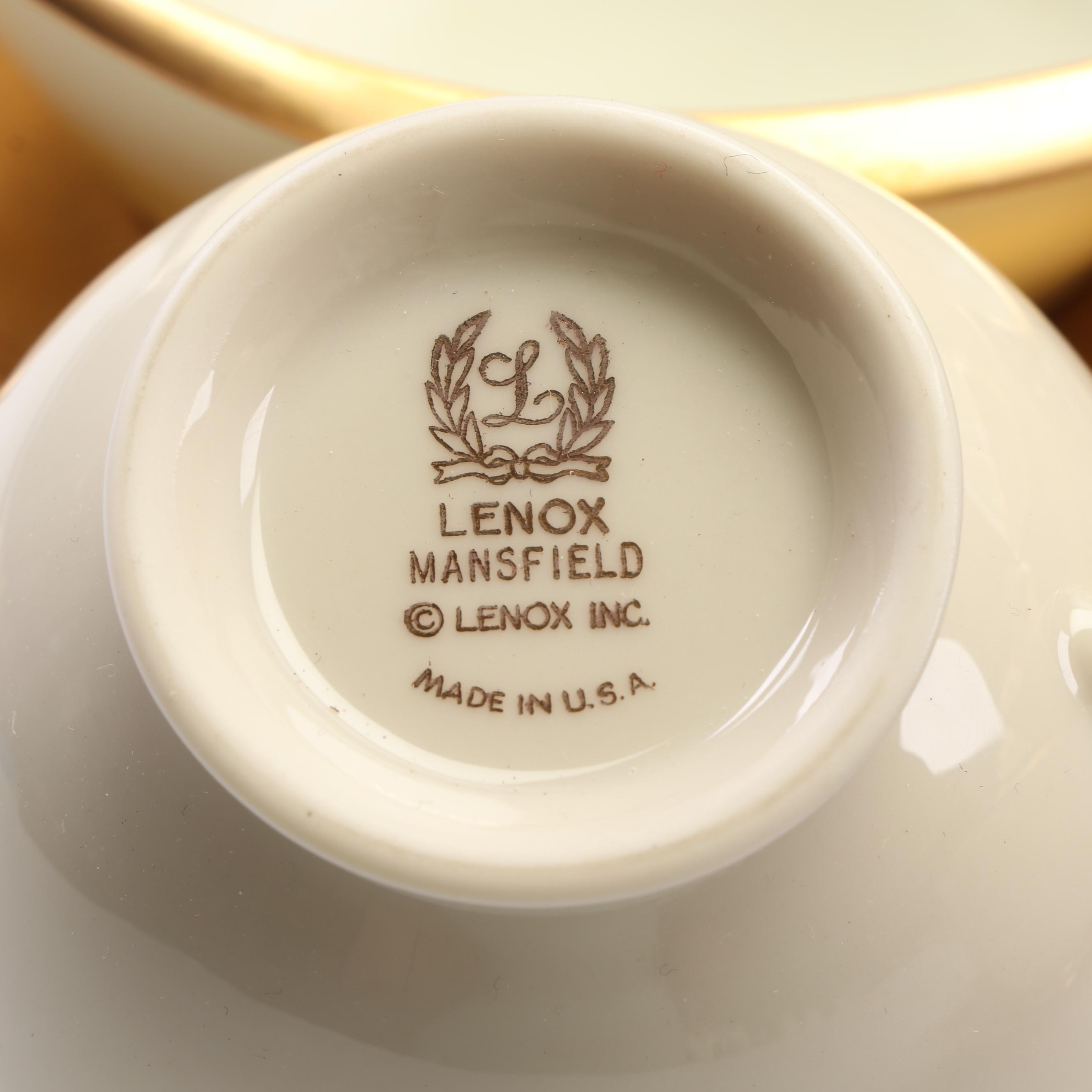 Lenox "Mansfield" China with Additional Bavarian Dishes