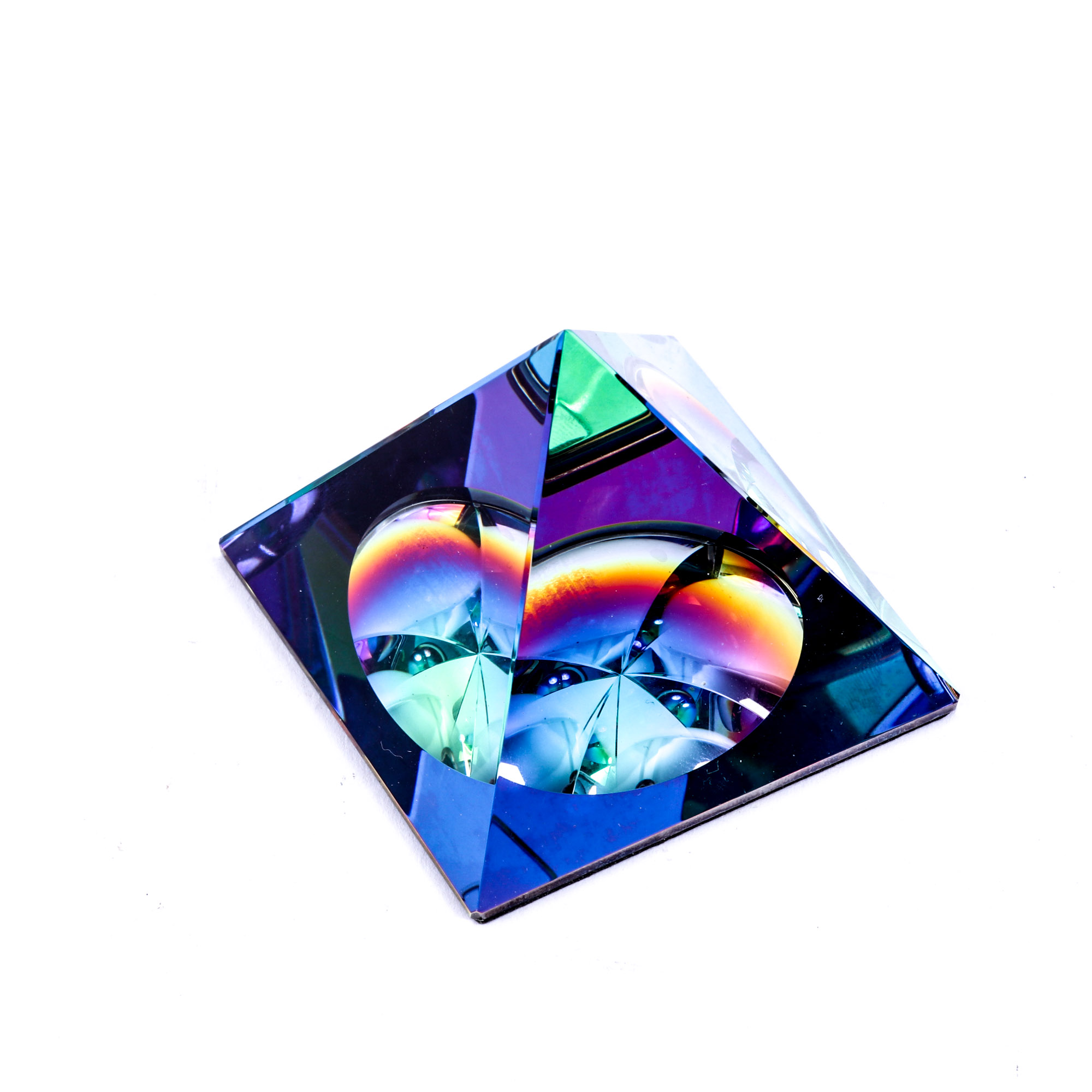 Swarovski and Hadrian Crystal Pyramids