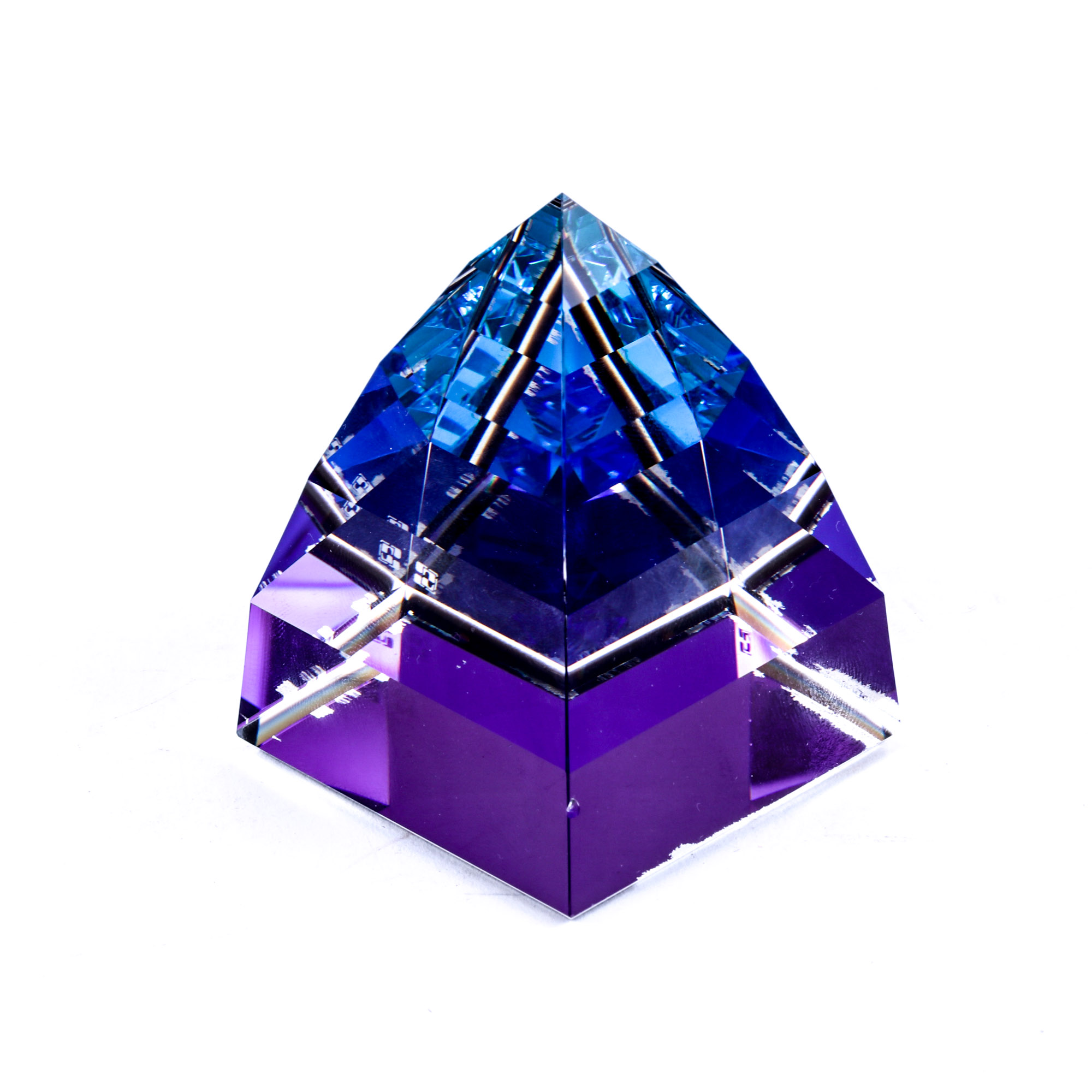 Swarovski and Hadrian Crystal Pyramids