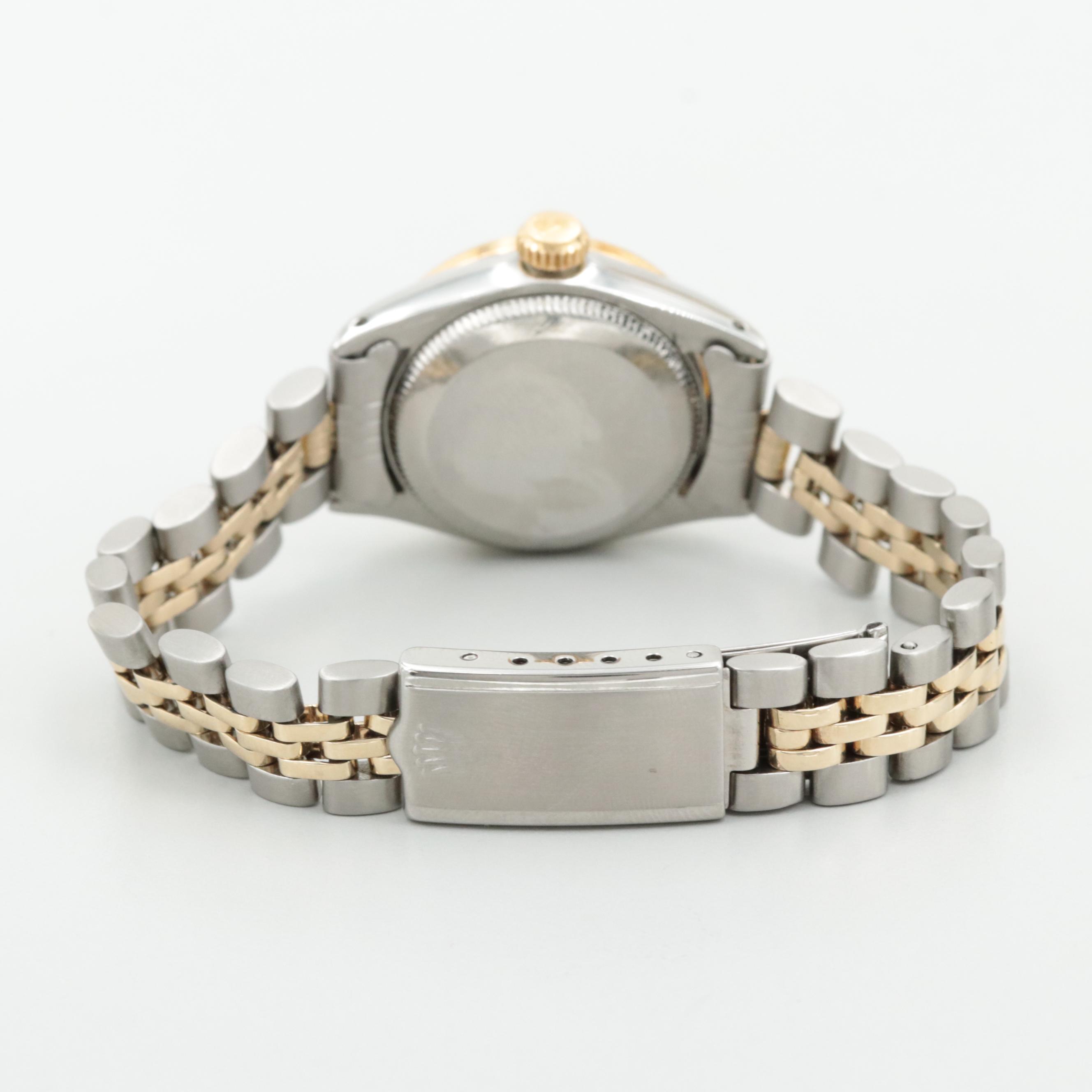 Rolex 14K Yellow Gold and Stainless Steel Diamond Automatic Watch,1978