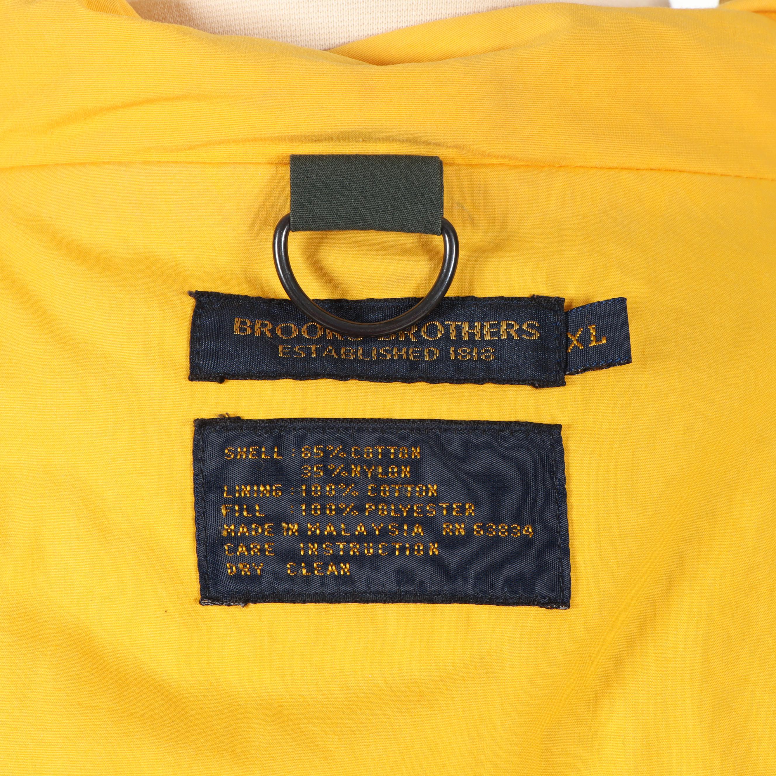 Men's Brooks Brothers and The North Face Summit Series Winter Coats