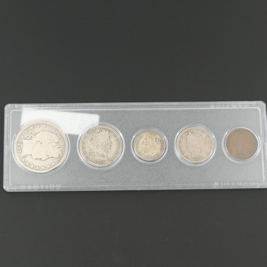 1907 Coin Type Set