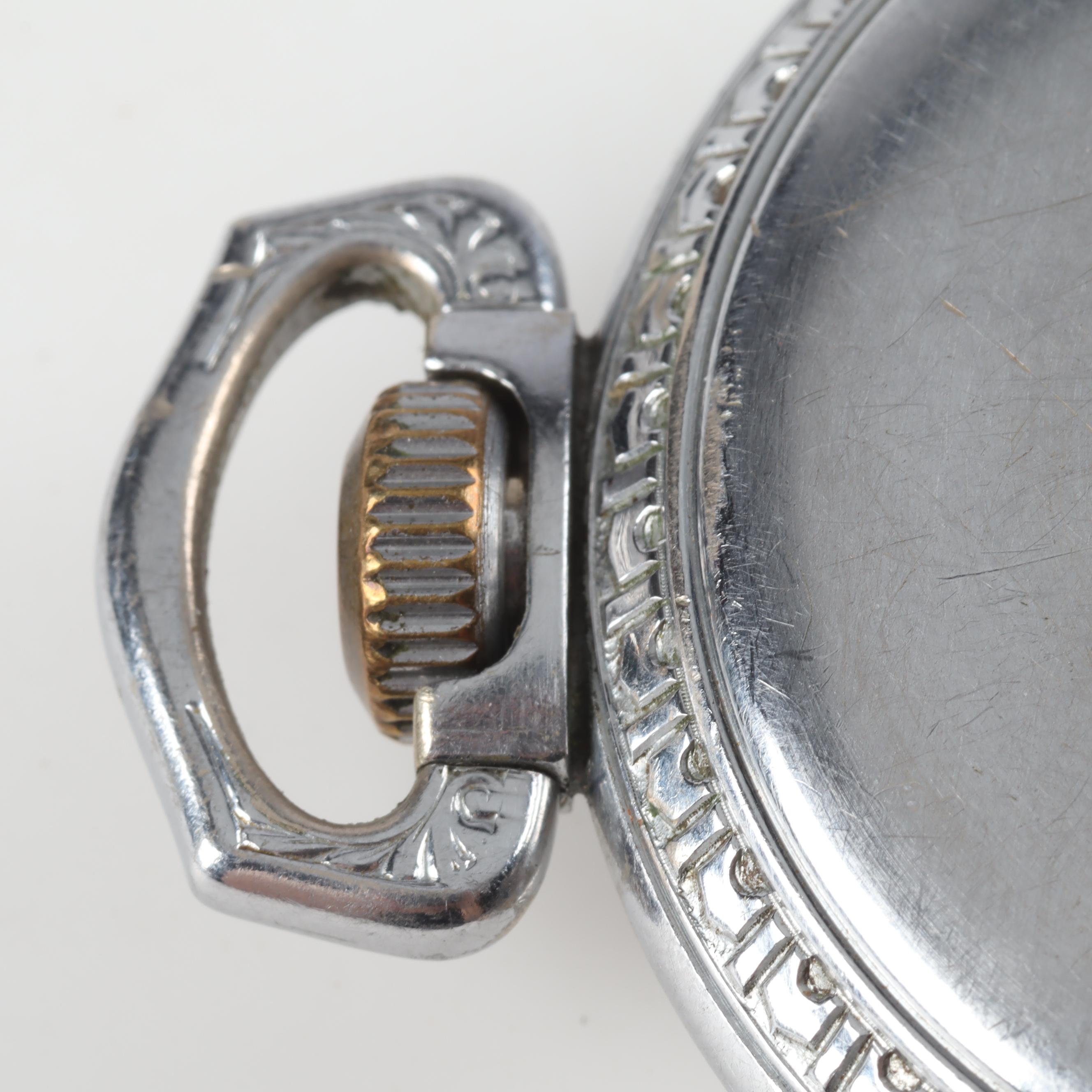 Burlington Watch Company "Burlington Special" Vintage 50MM Pocket Watch