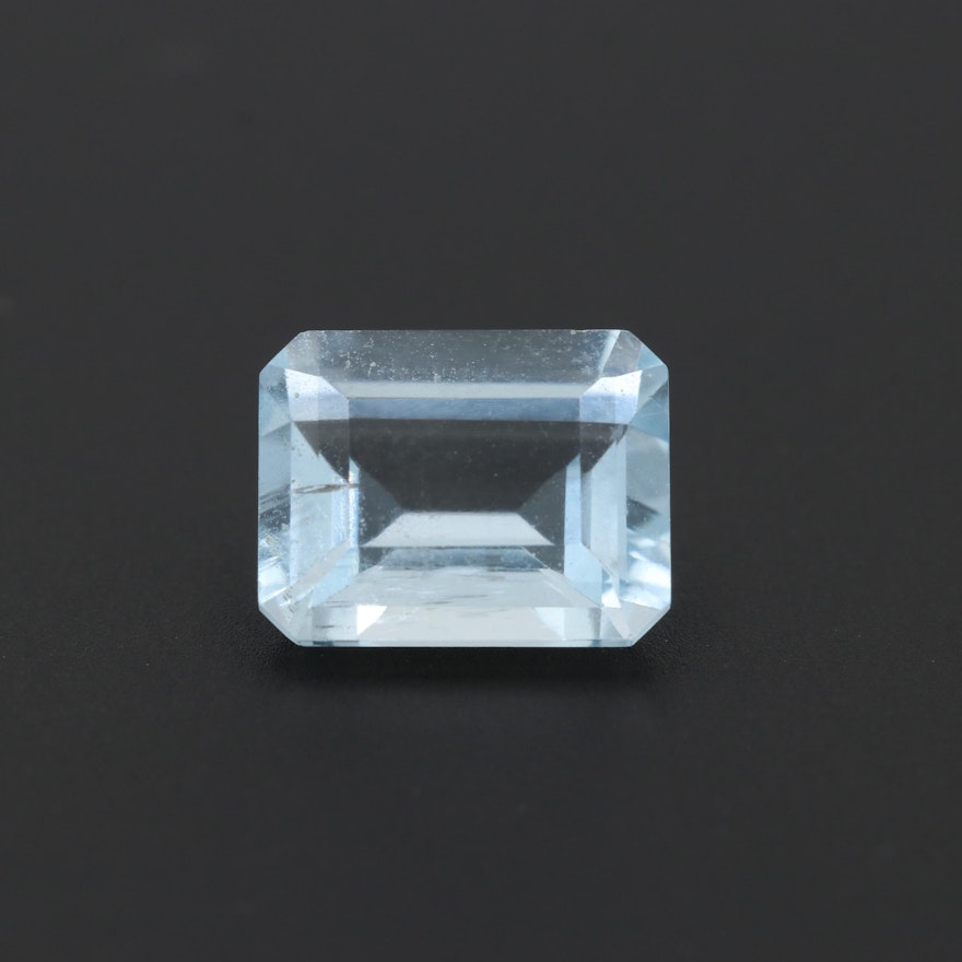 Loose 2.25 CT Aquamarine Gemstone