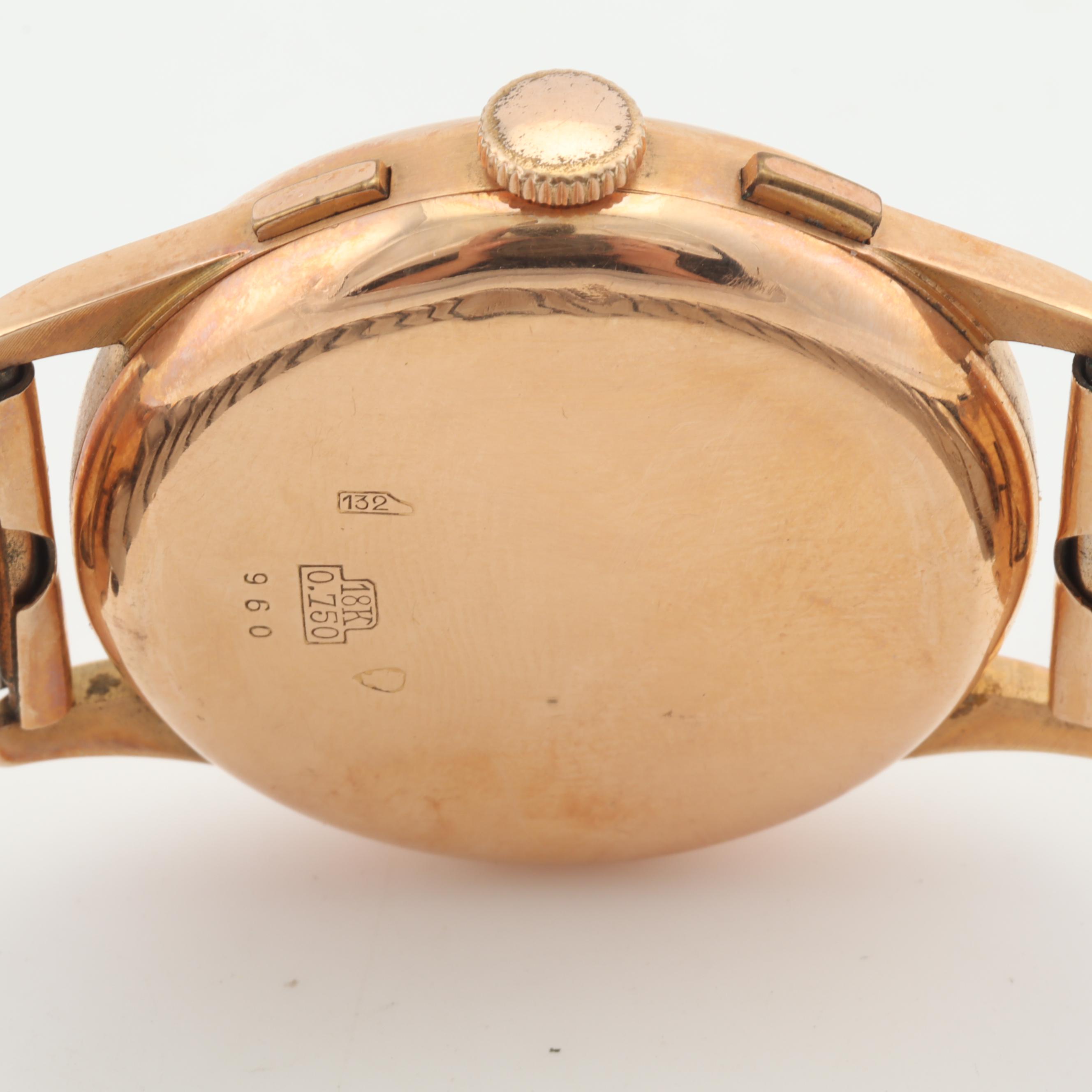 Ultimor Chronographe 18K Rose Gold Case Watch