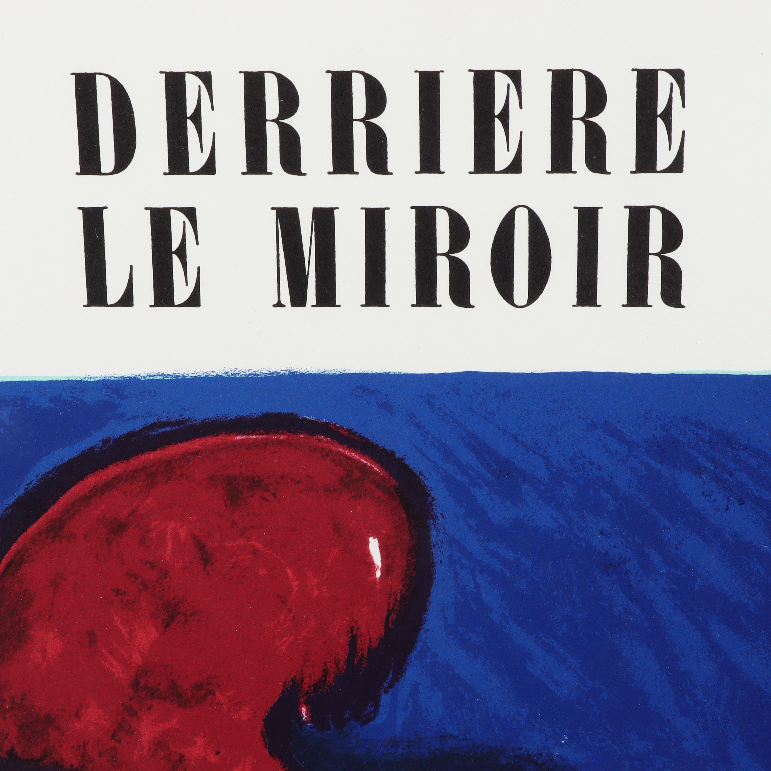 Marc Chagall Embellished Lithograph Cover for "Derrière le Miroir"