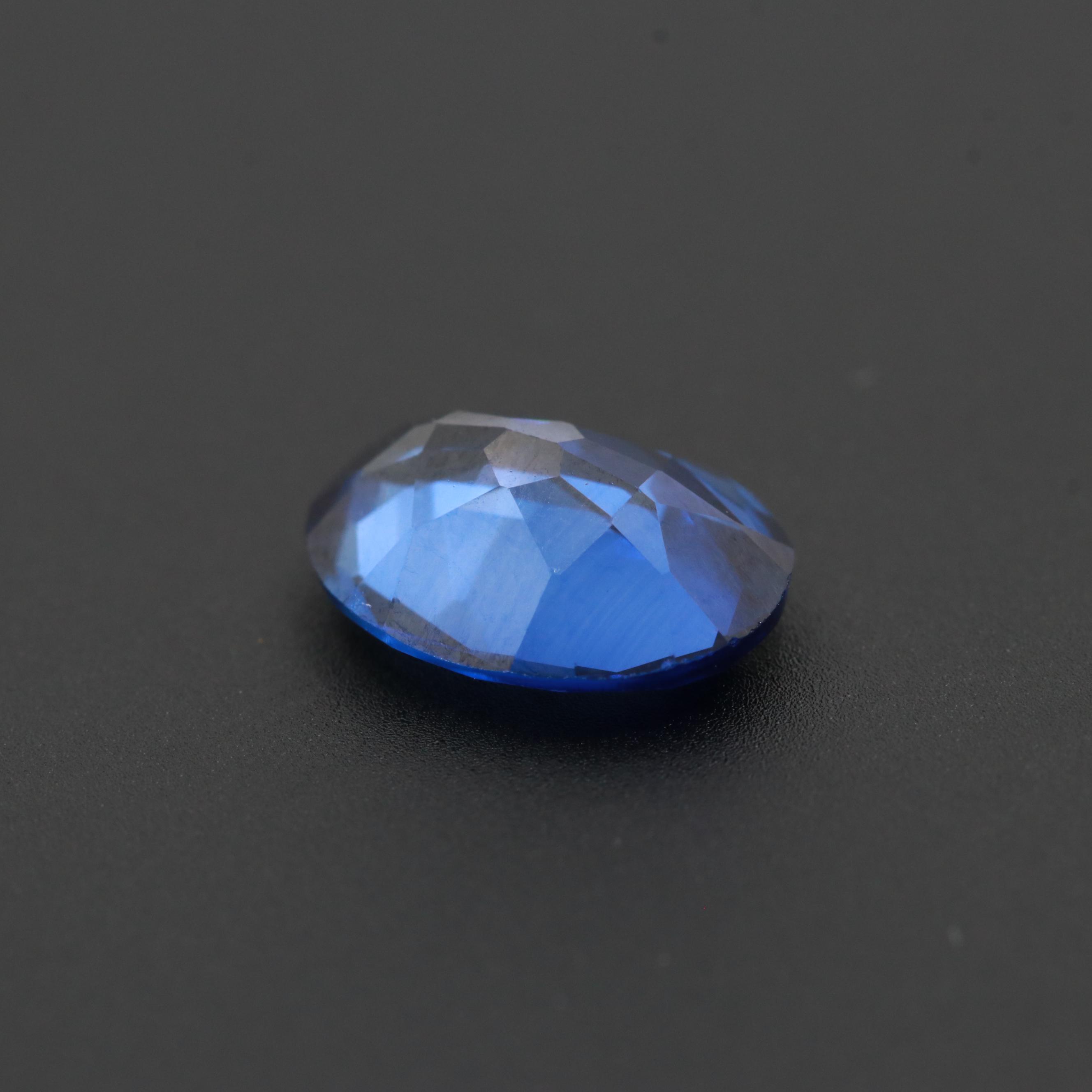Loose 2.04 CT Synthetic Blue Sapphire