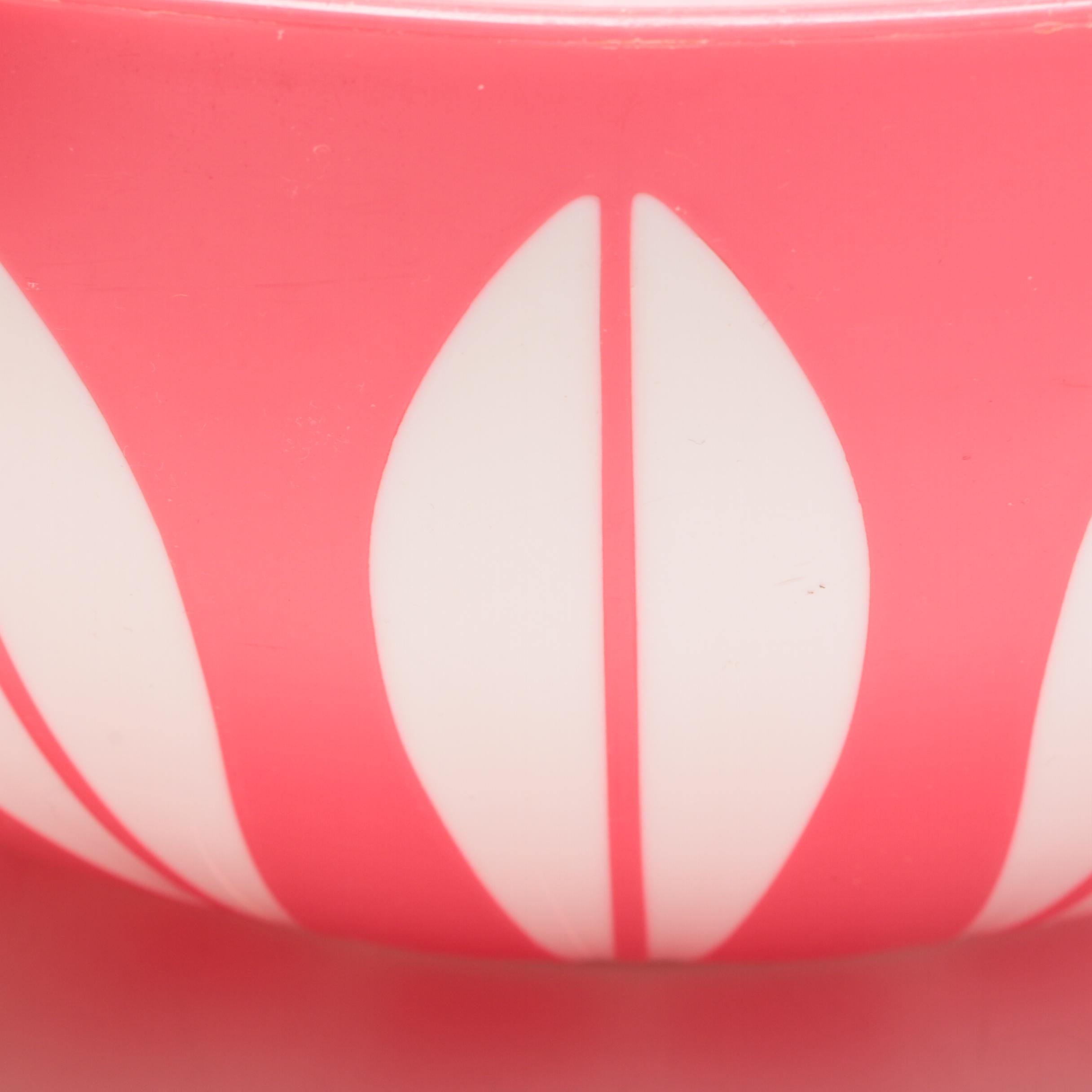 Texas Ware Melamine Confetti Mixing Bowls with Deka Lotus Bowl