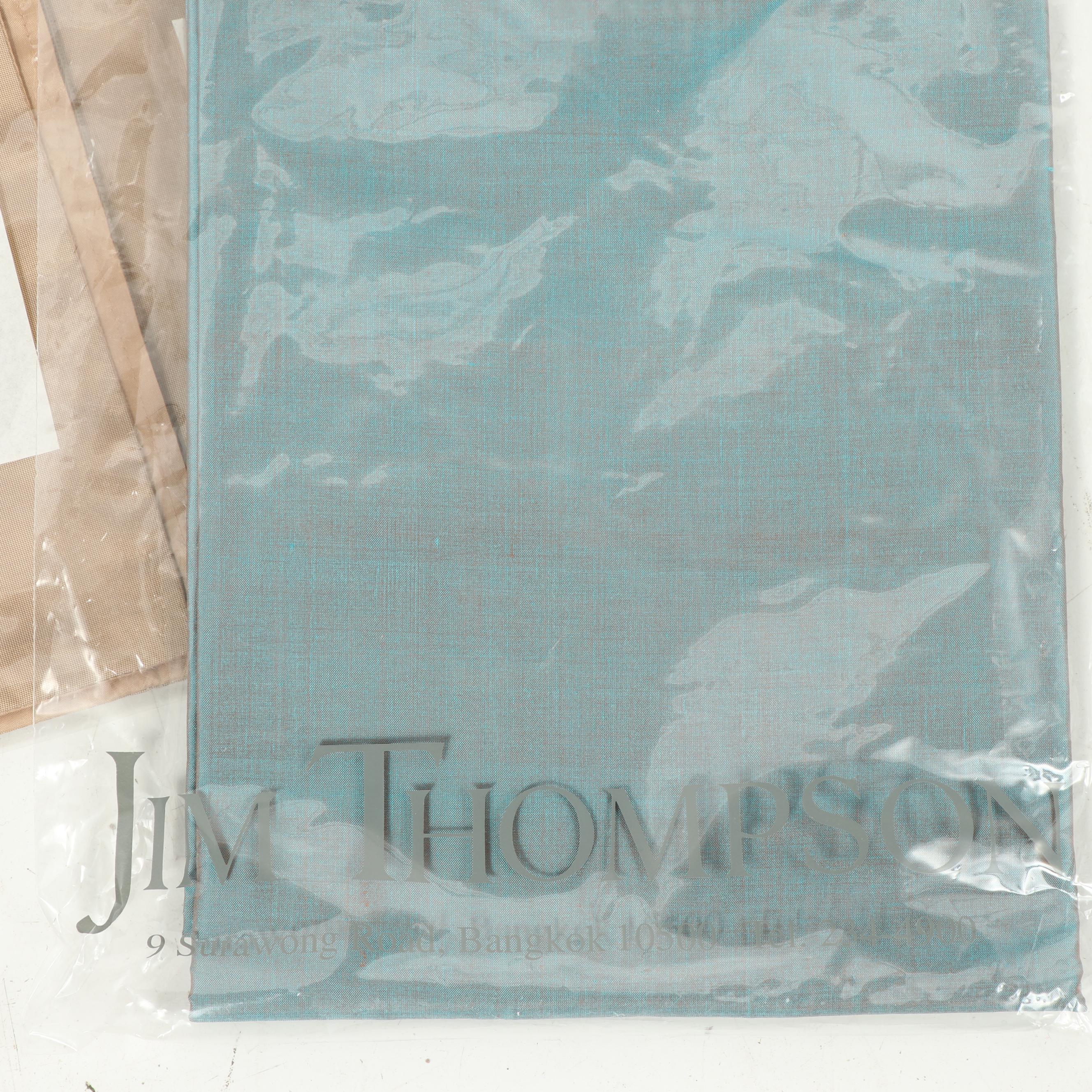 Jim Thompson Silk Scarves, Cosmetic and Travel Bags and Gift Packaging