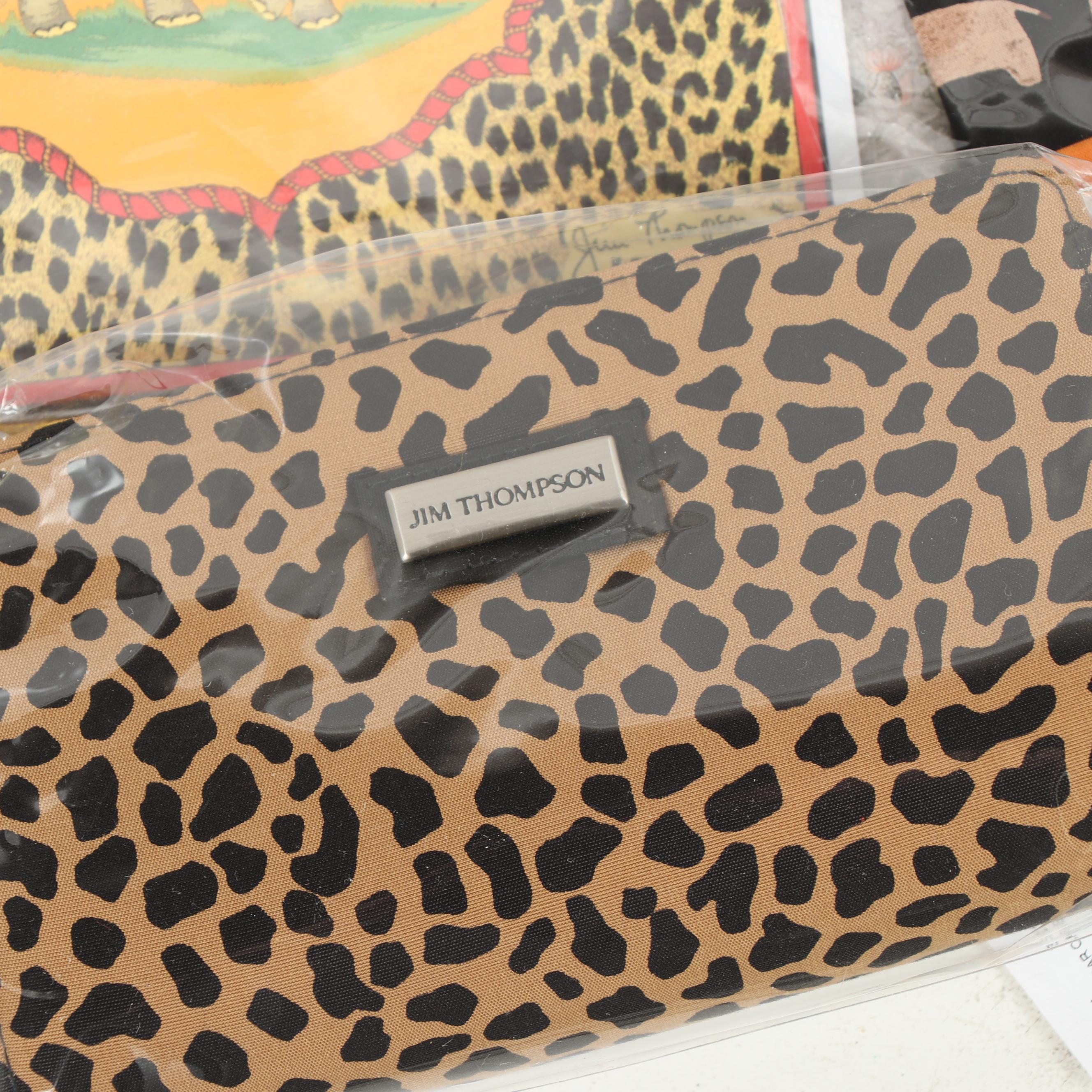 Jim Thompson Silk Scarves, Cosmetic and Travel Bags and Gift Packaging