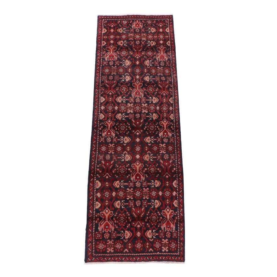 Hand-Knotted Persian Wool Carpet Runner