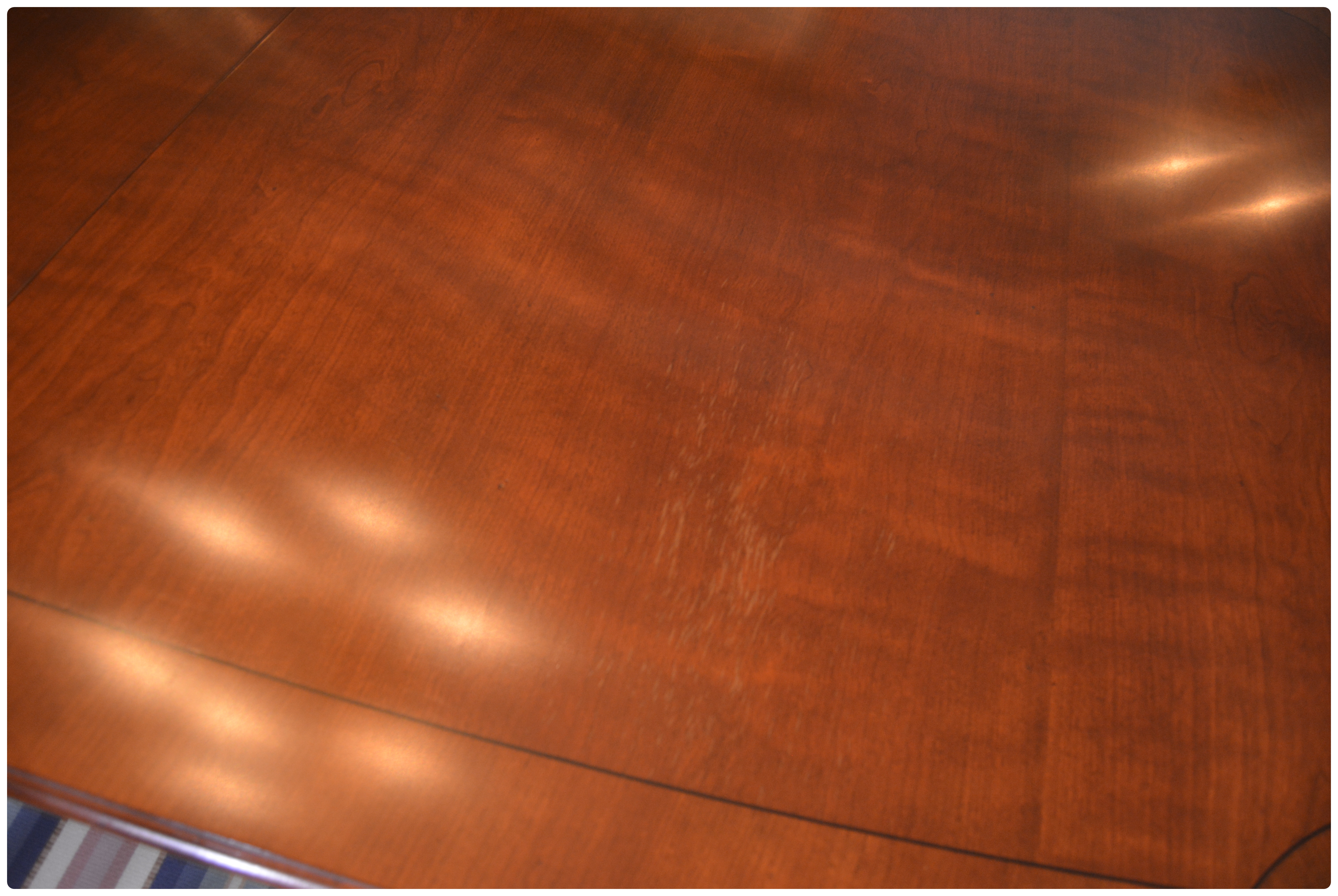 Ethan Allen "Carolyn" Double Pedestal Mahogany Dining Room Set, Contemporary