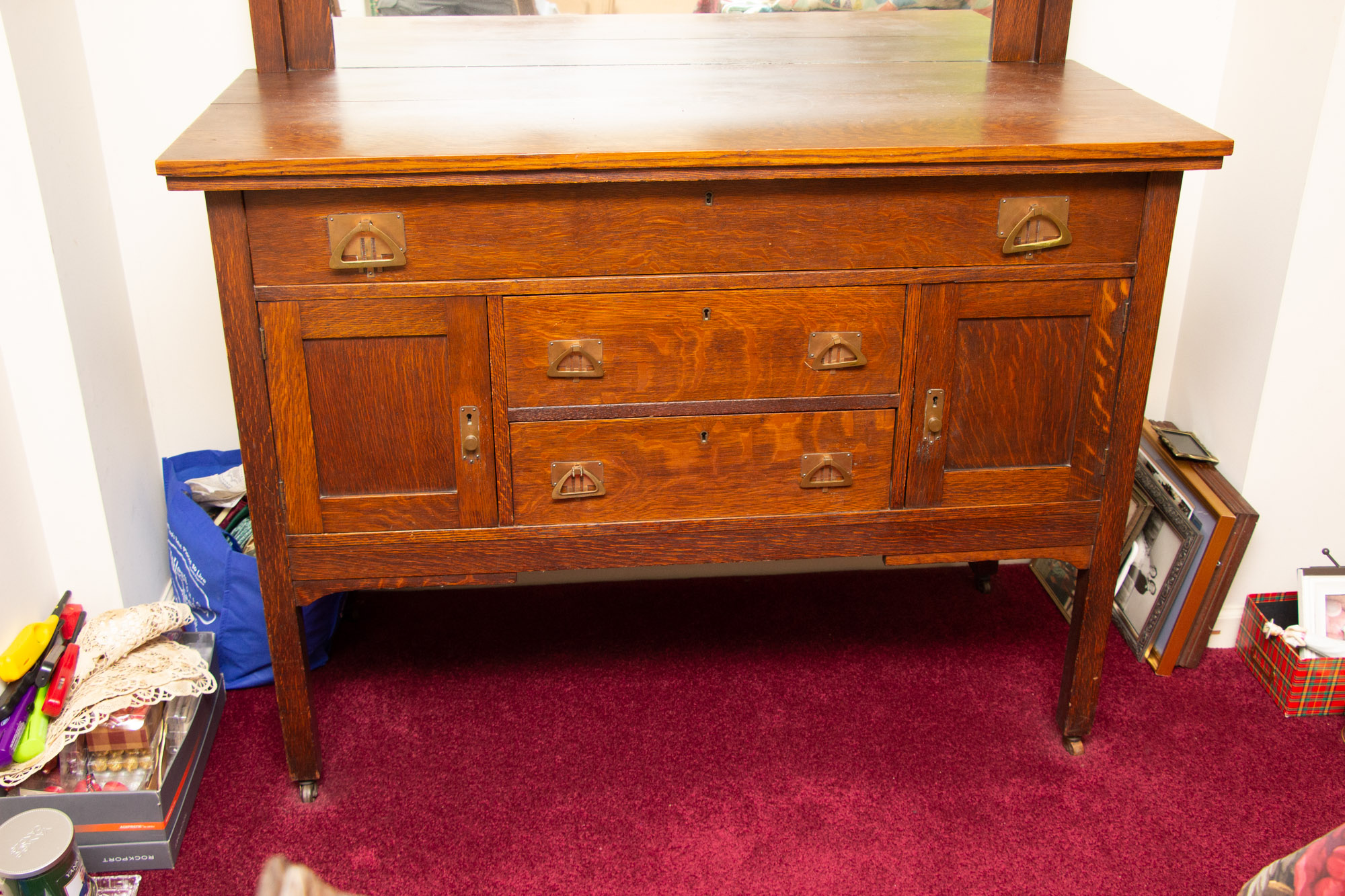 J. K. Rishel Furniture Co. Mirrored Credenza