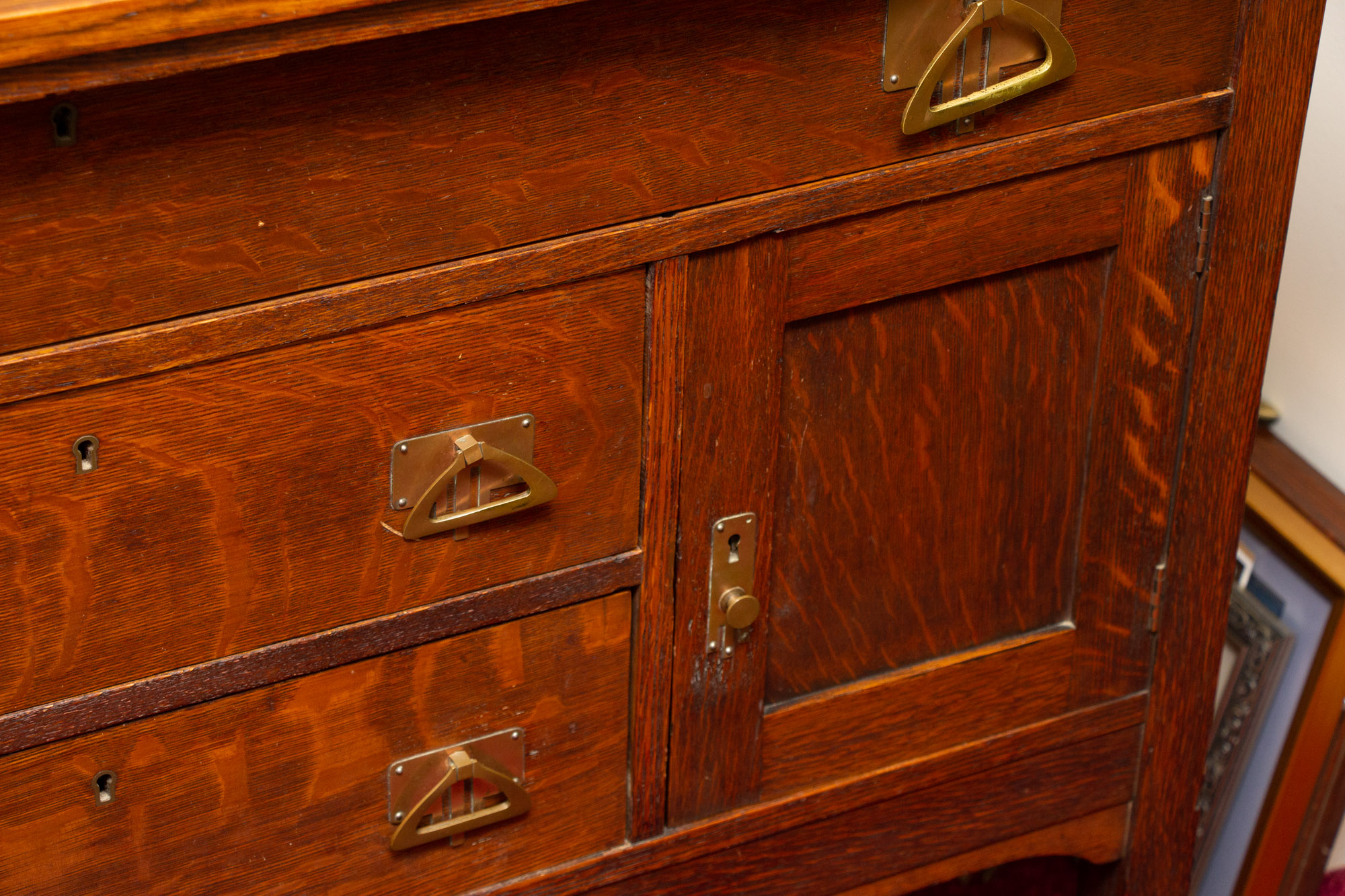 J. K. Rishel Furniture Co. Mirrored Credenza