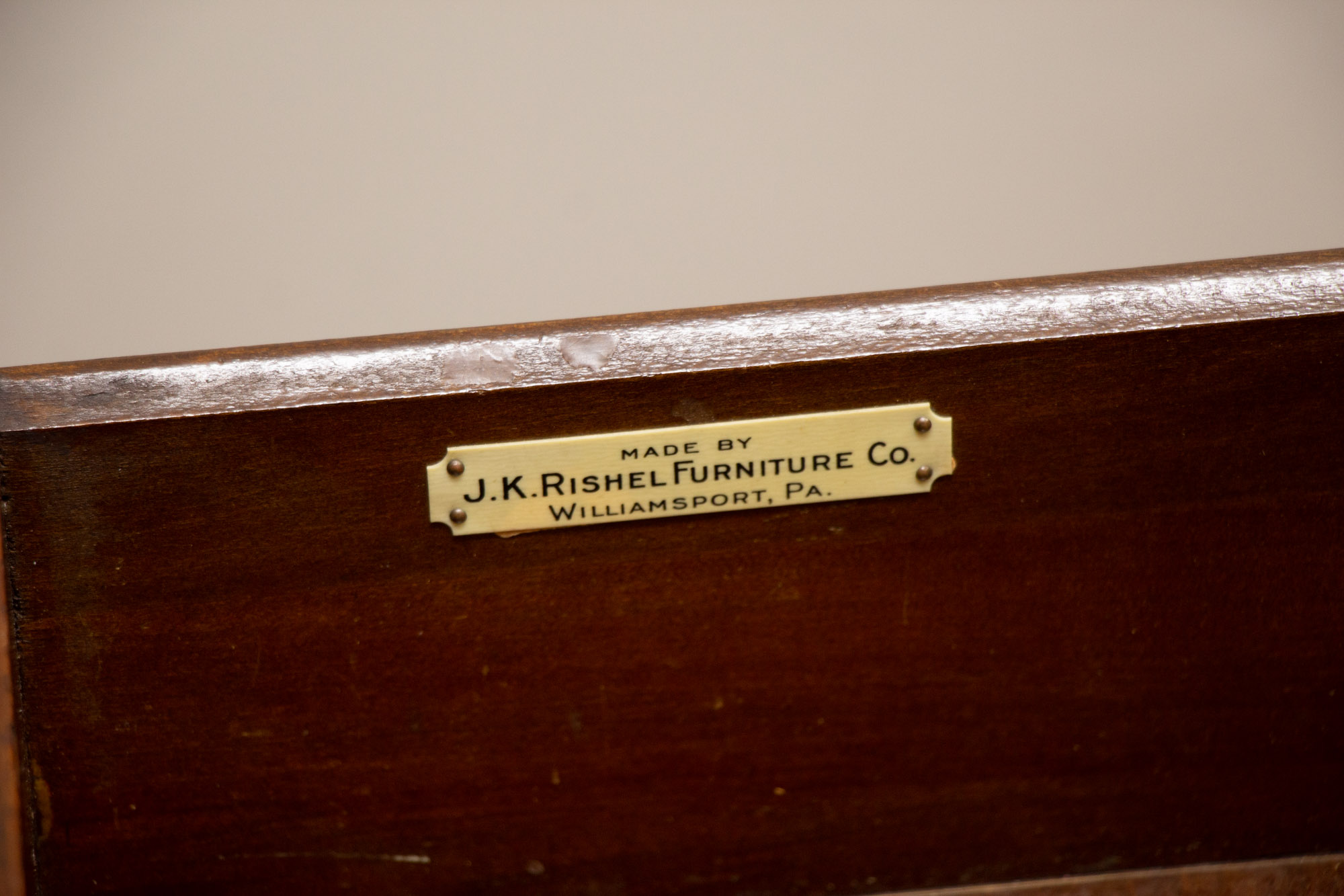 J. K. Rishel Furniture Co. Mirrored Credenza