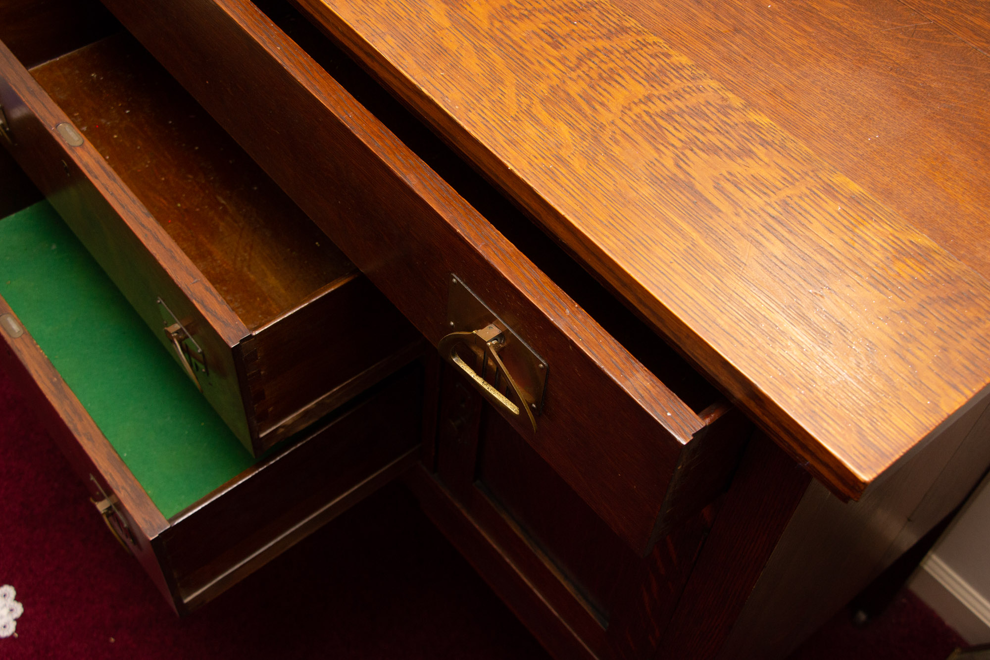 J. K. Rishel Furniture Co. Mirrored Credenza