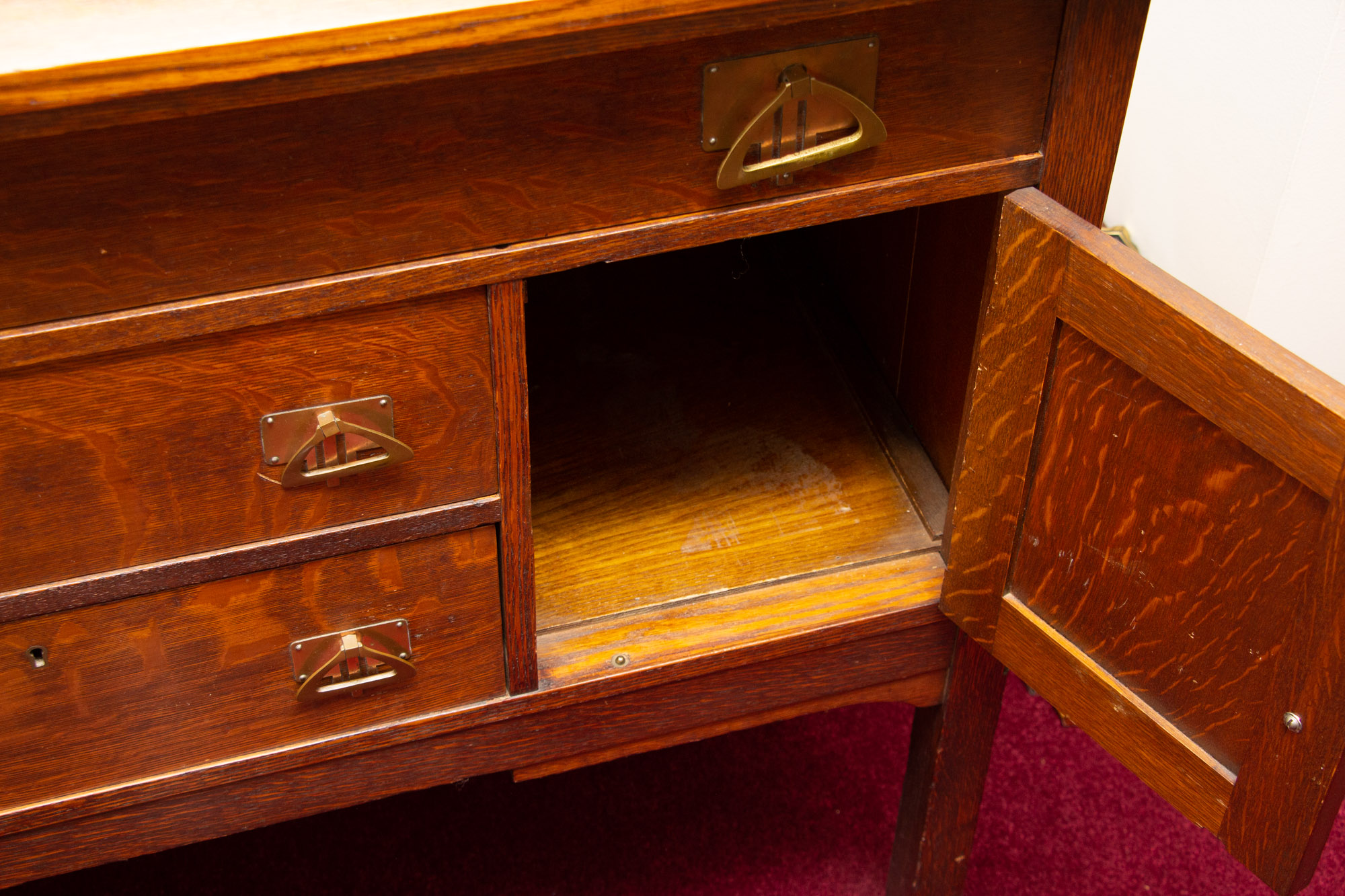 J. K. Rishel Furniture Co. Mirrored Credenza